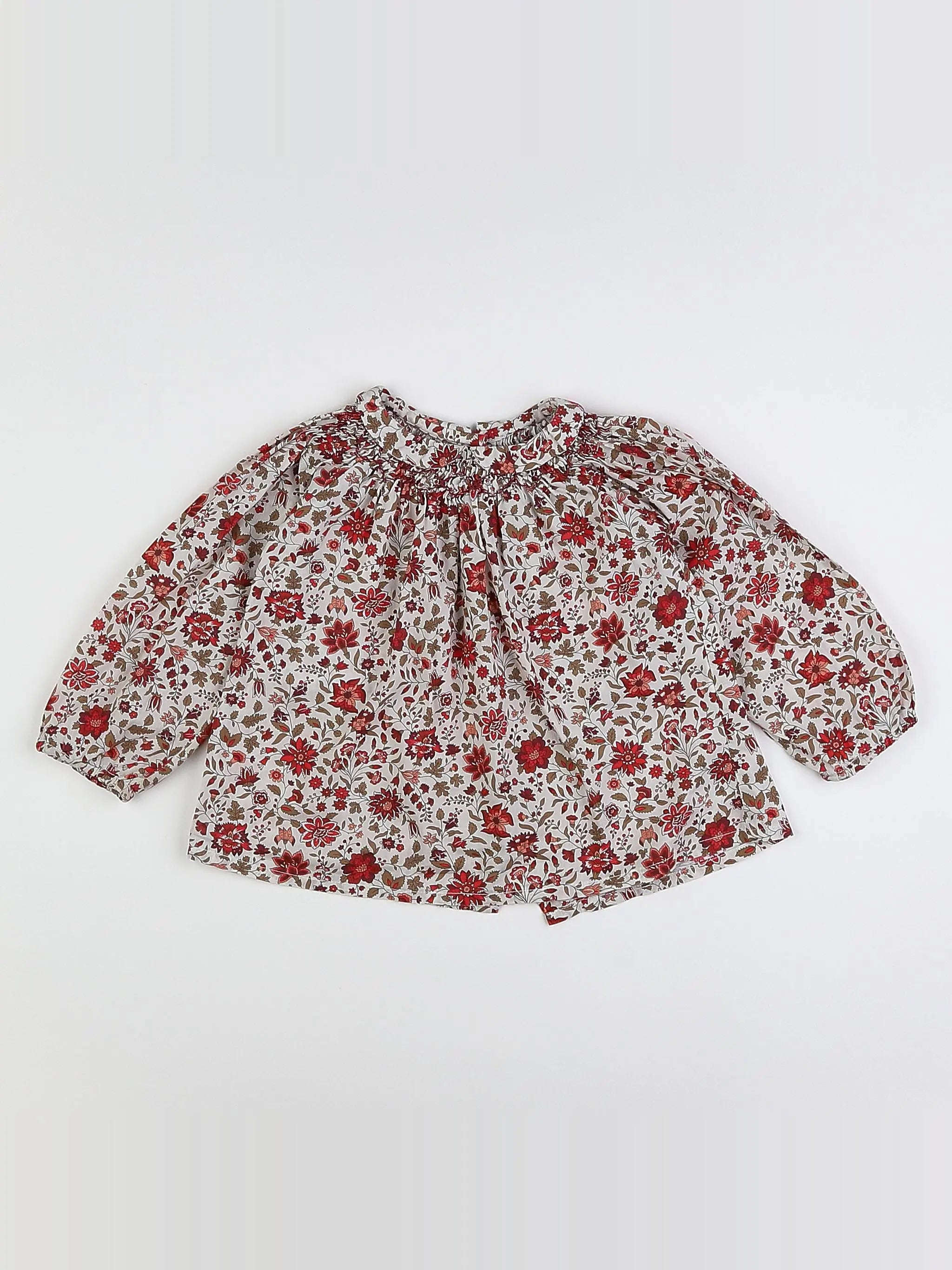 Marie Puce - blouse multicolore - 18 mois