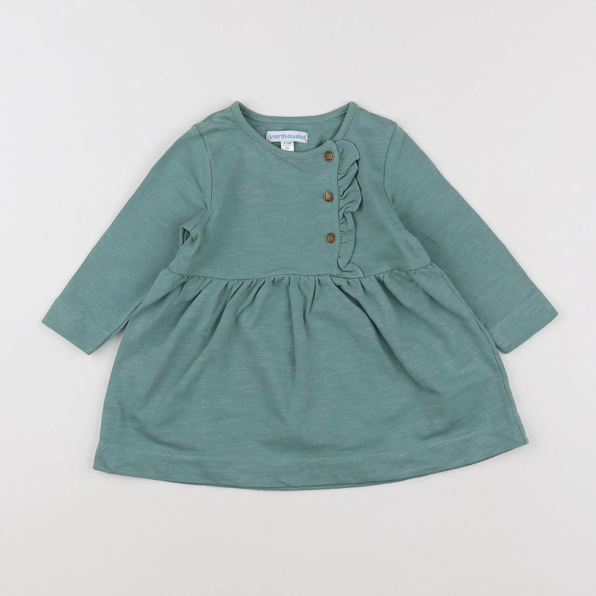 Vertbaudet - robe bleu - 6 mois
