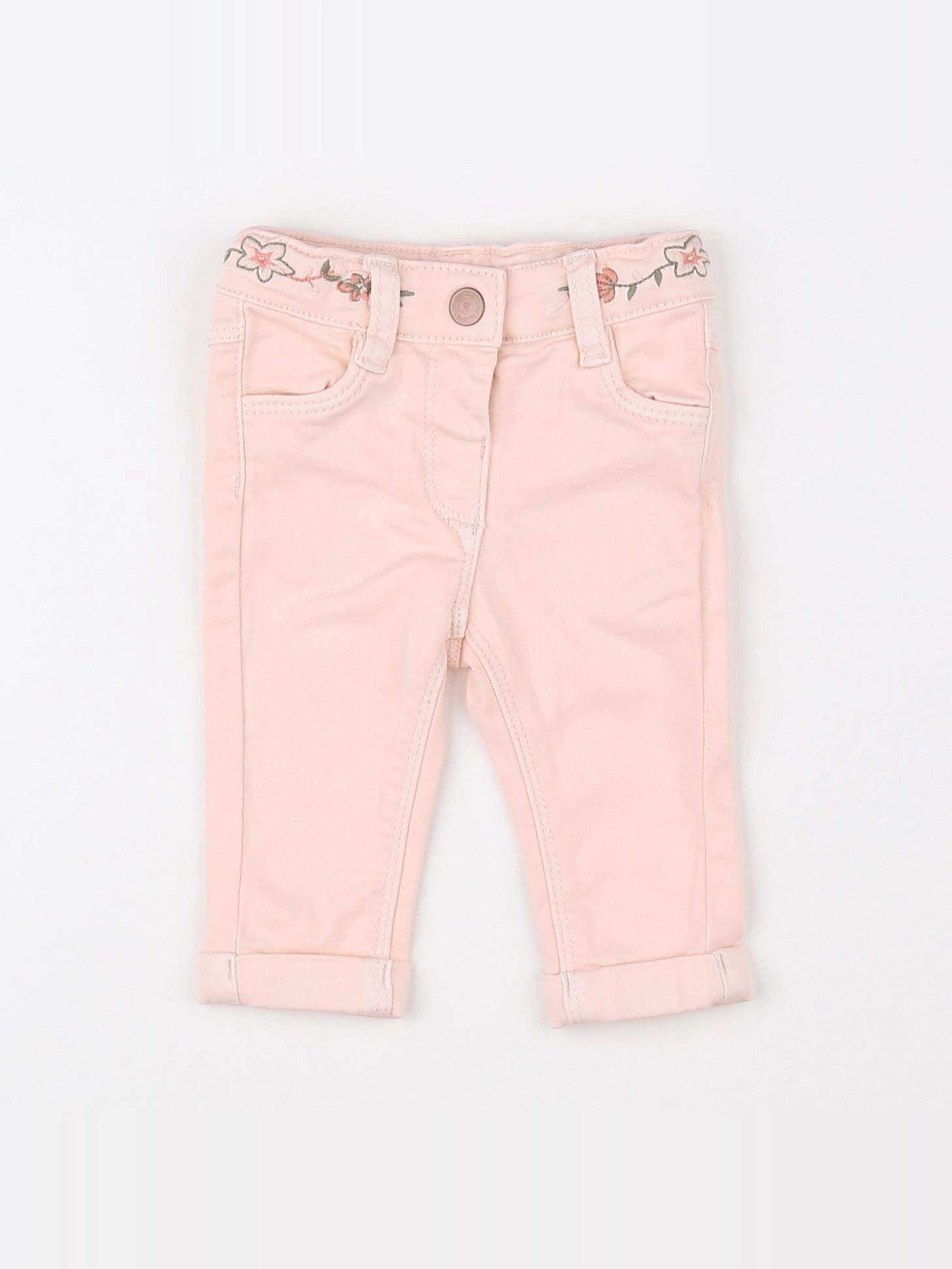 Tape à l'oeil - pantalon rose - 3 mois