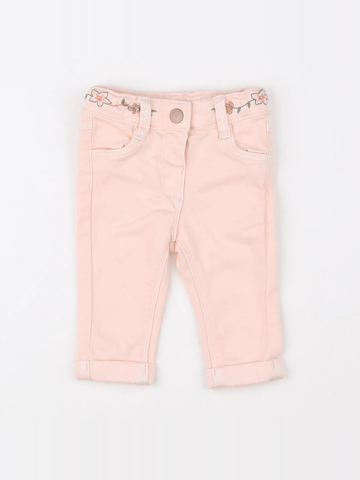 Tape à l'oeil - pantalon rose - 3 mois