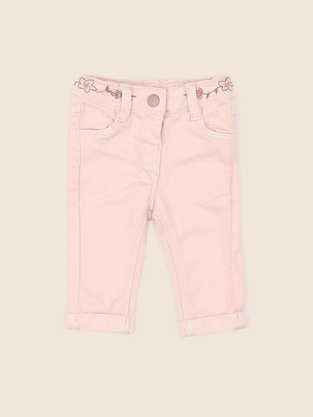 Tape à l'oeil - pantalon rose - 3 mois