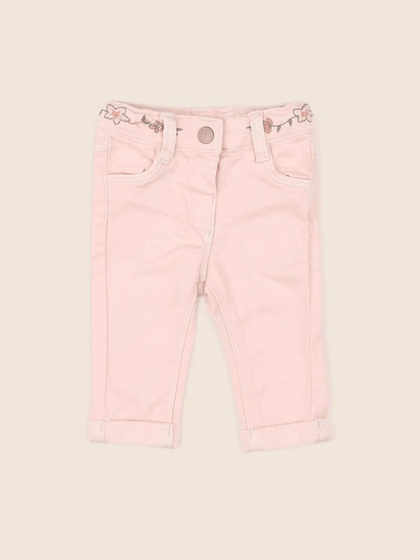Tape à l'oeil - pantalon rose - 3 mois