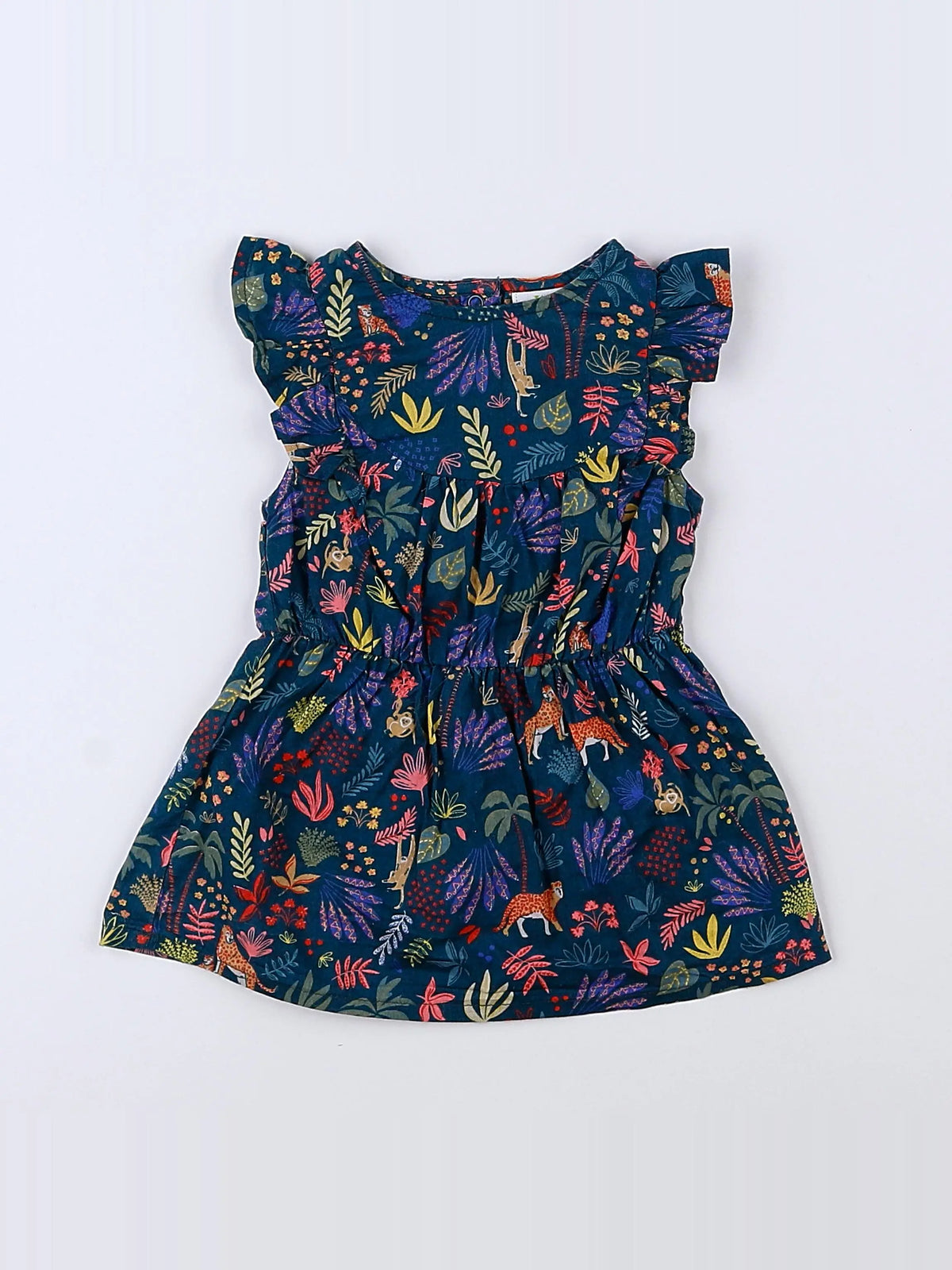 Tape à l'oeil - robe vert - 9 mois