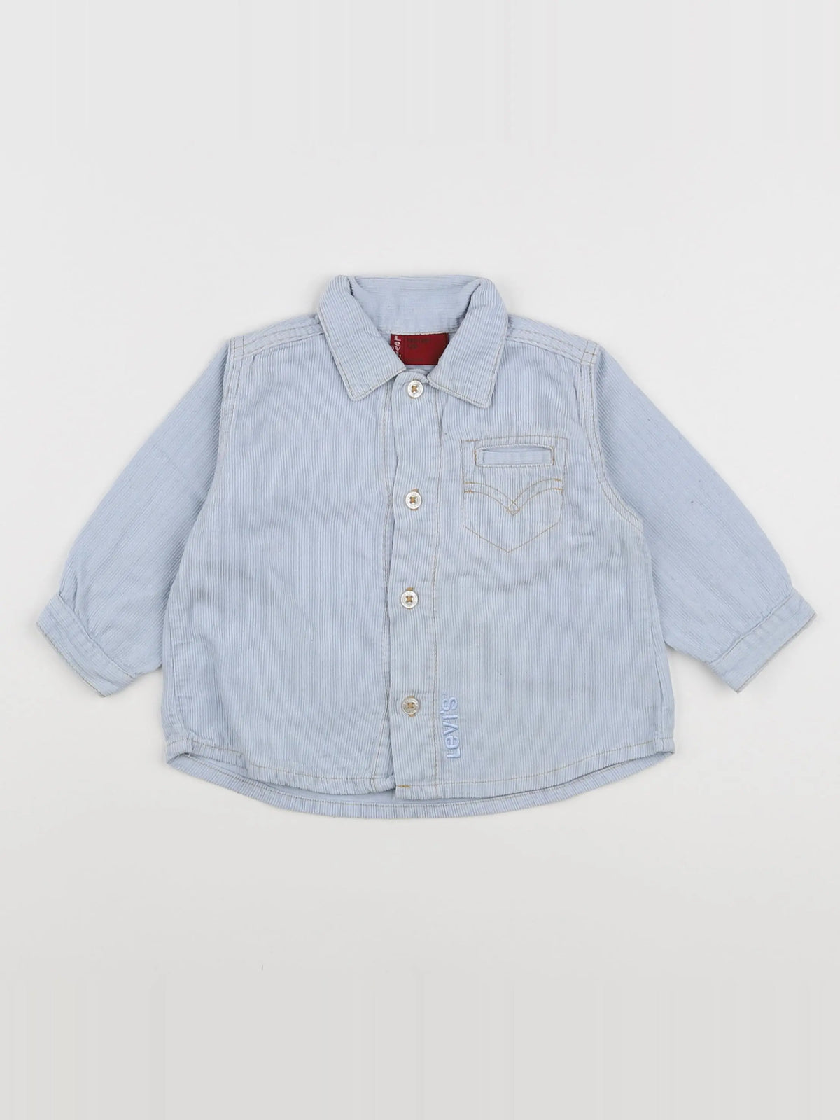 Levi's - chemise bleu - 12 mois
