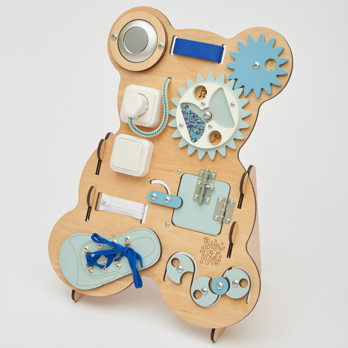 Busy Board «Ourson Curieux» - Jouet éducatif