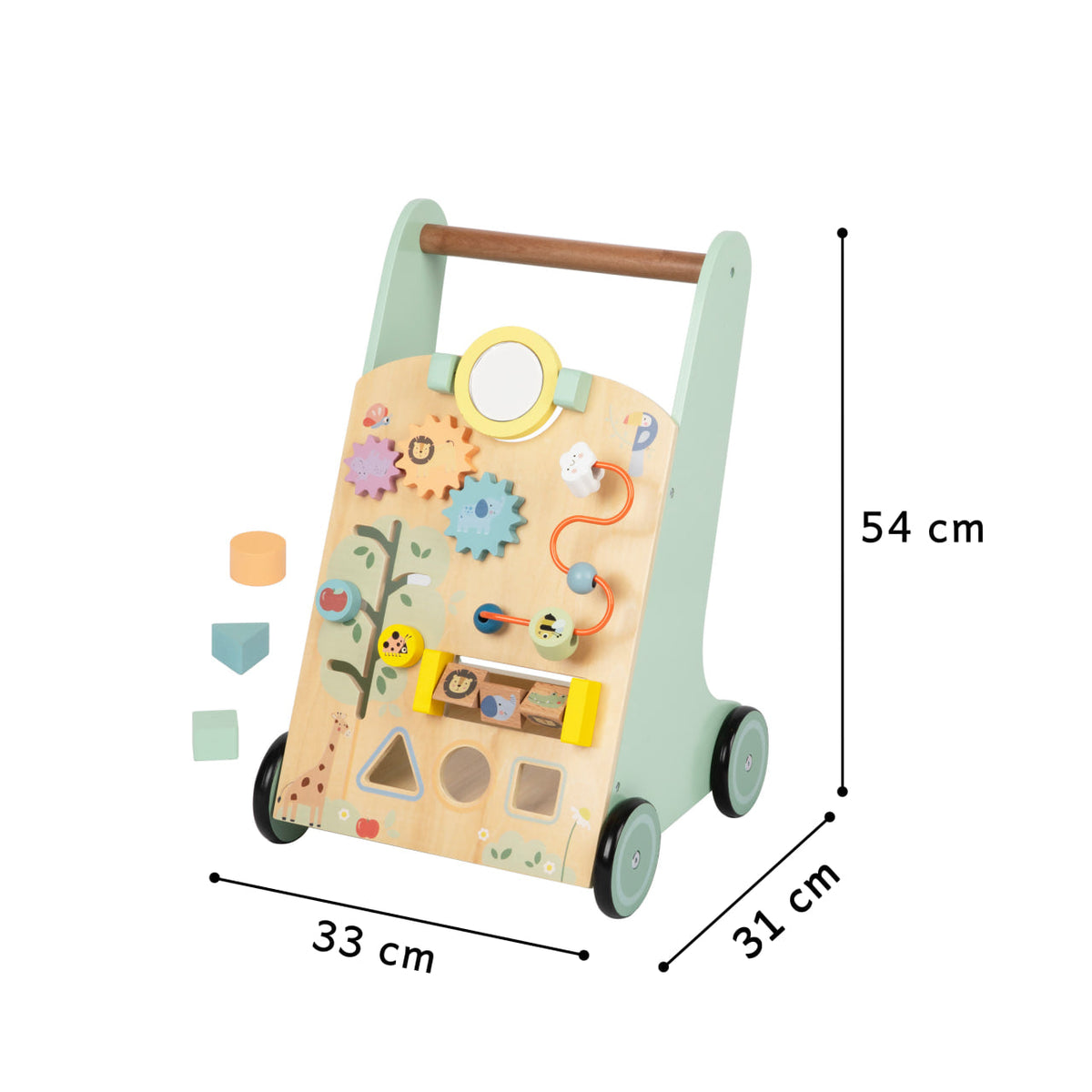 Trotteur en bois pour enfants BusyKids
