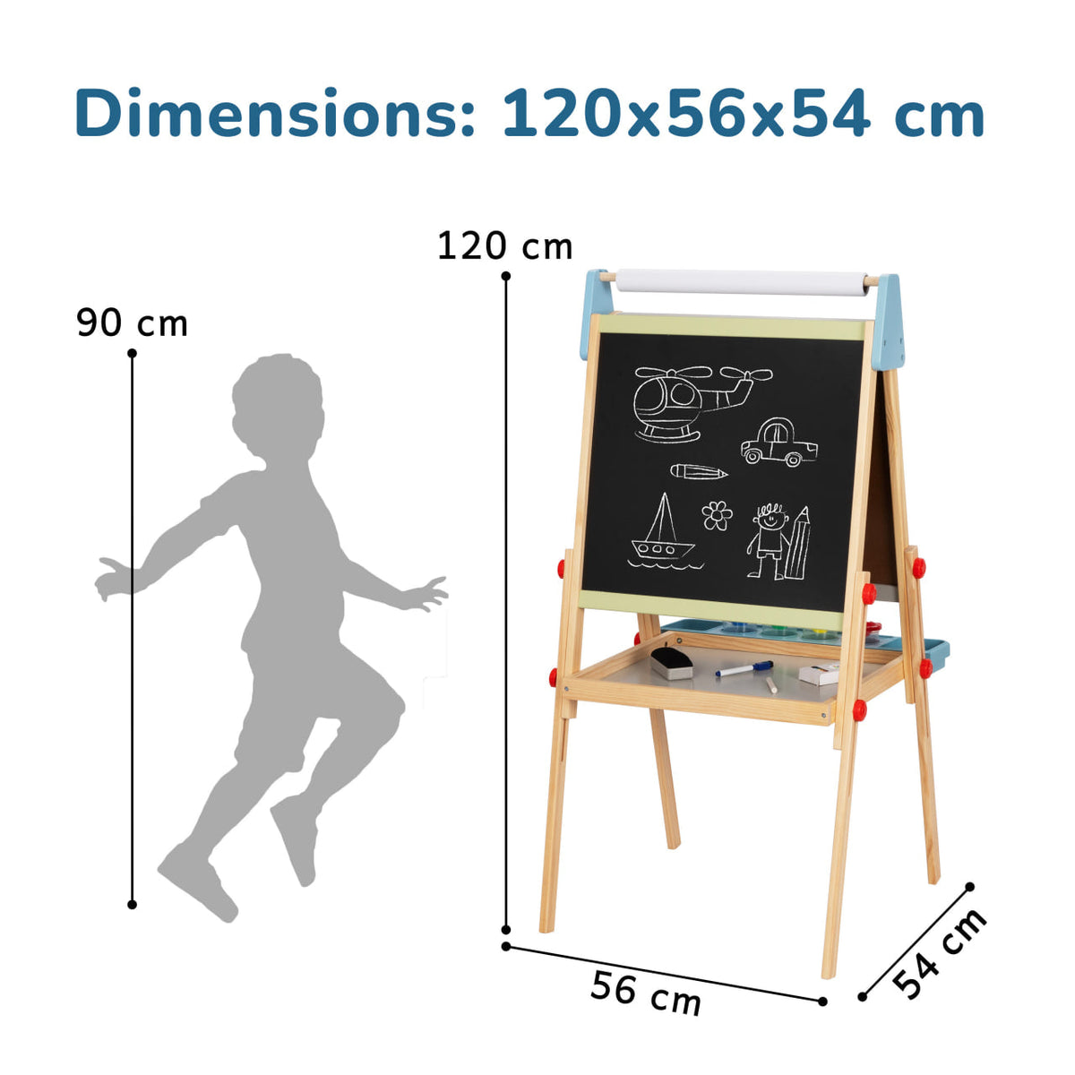 Chevalet d'art debout BusyKids
