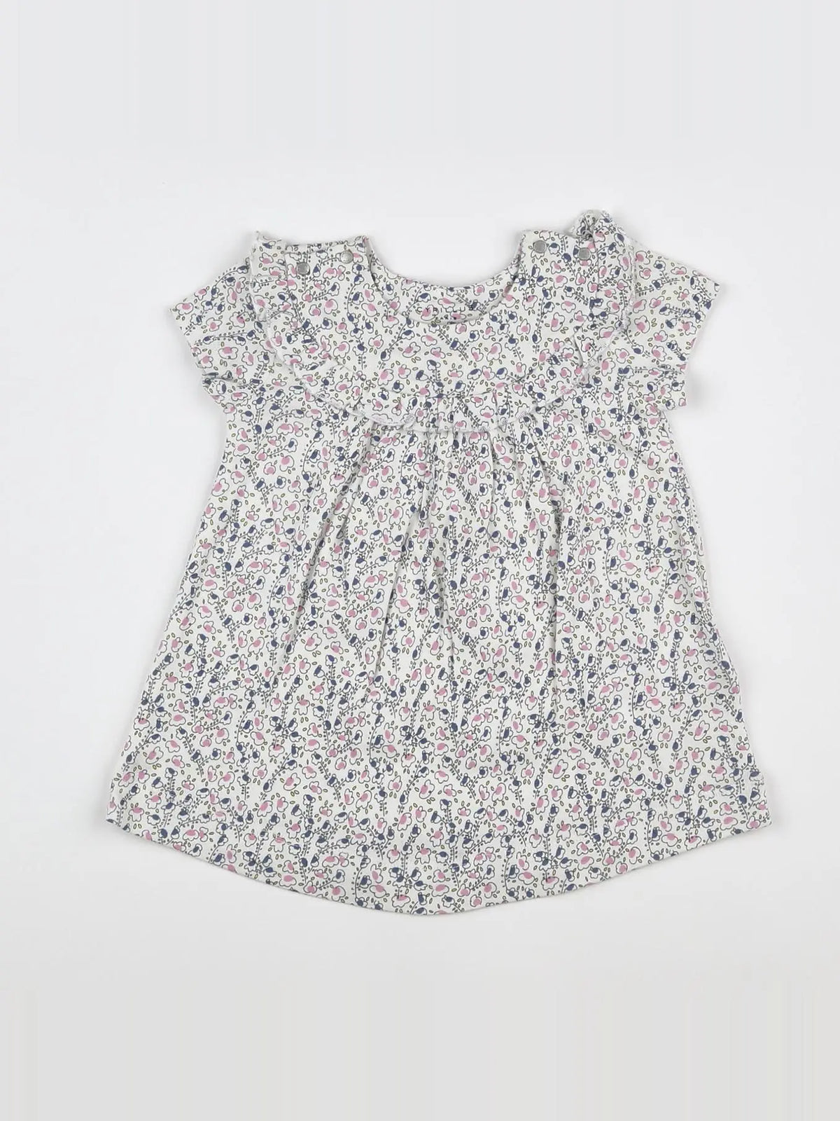 Cyrillus - robe multicolore - 6 mois