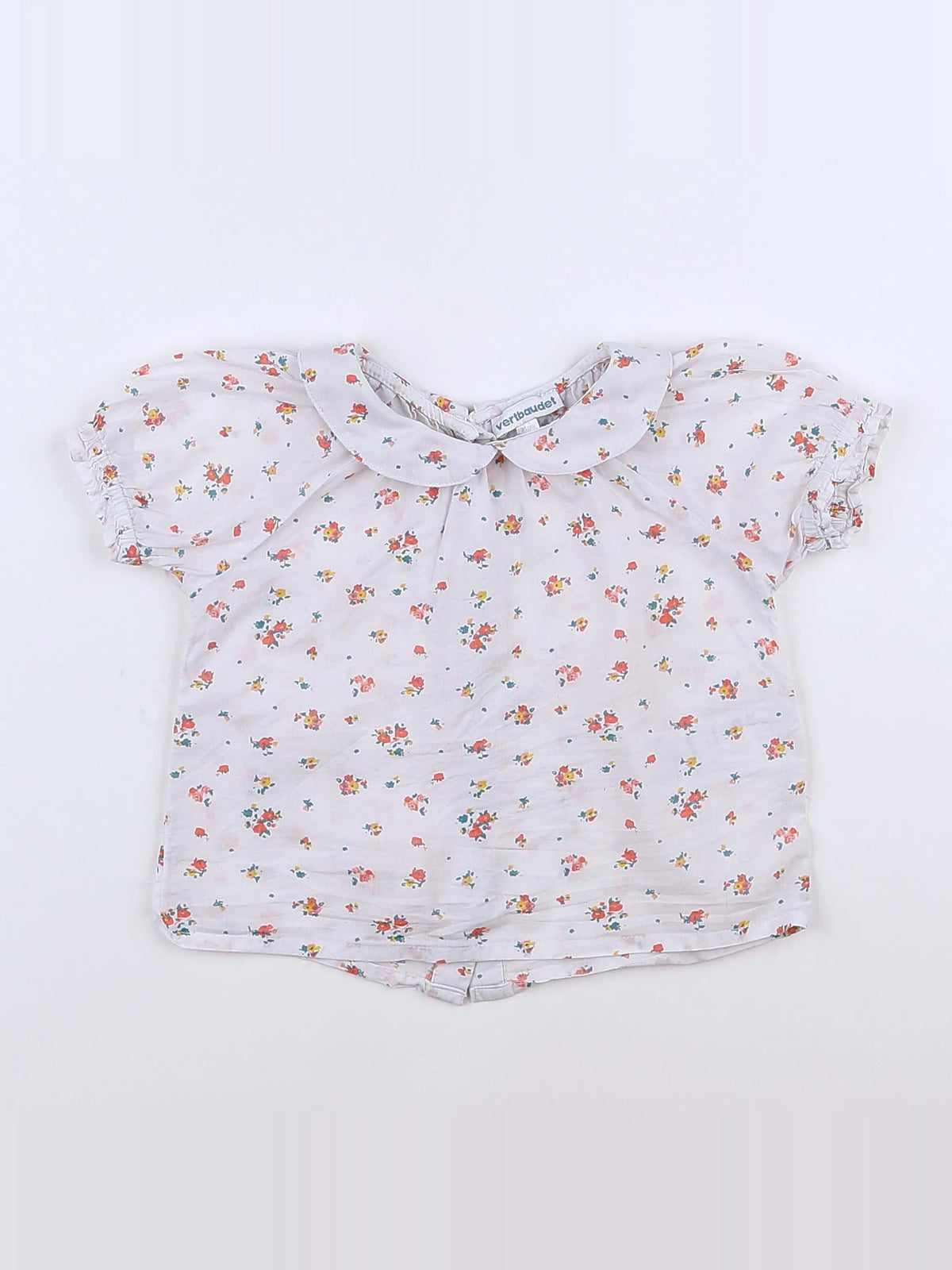 Vertbaudet - blouse blanc - 18 mois
