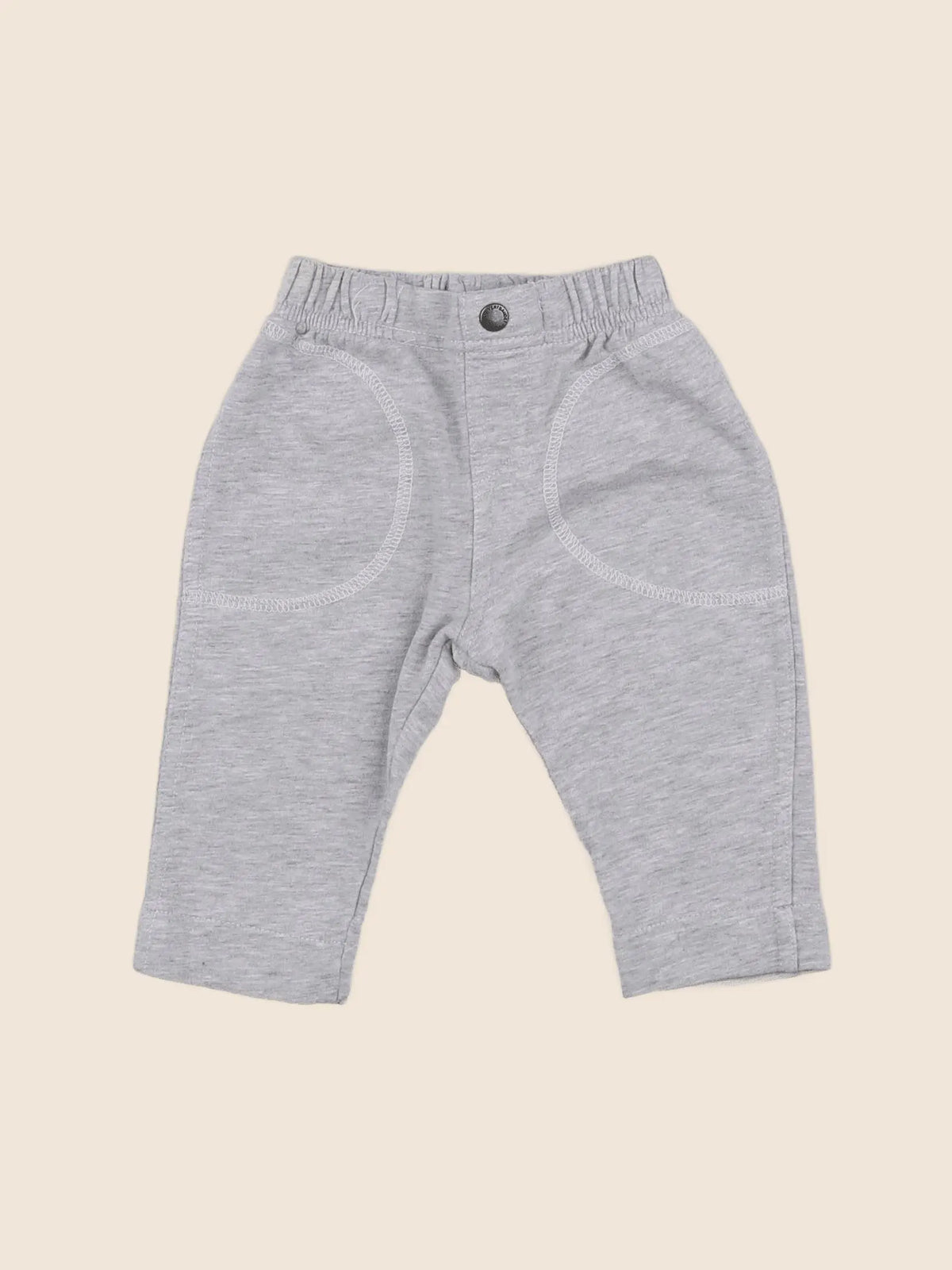 Vertbaudet - pantalon gris - 6 mois
