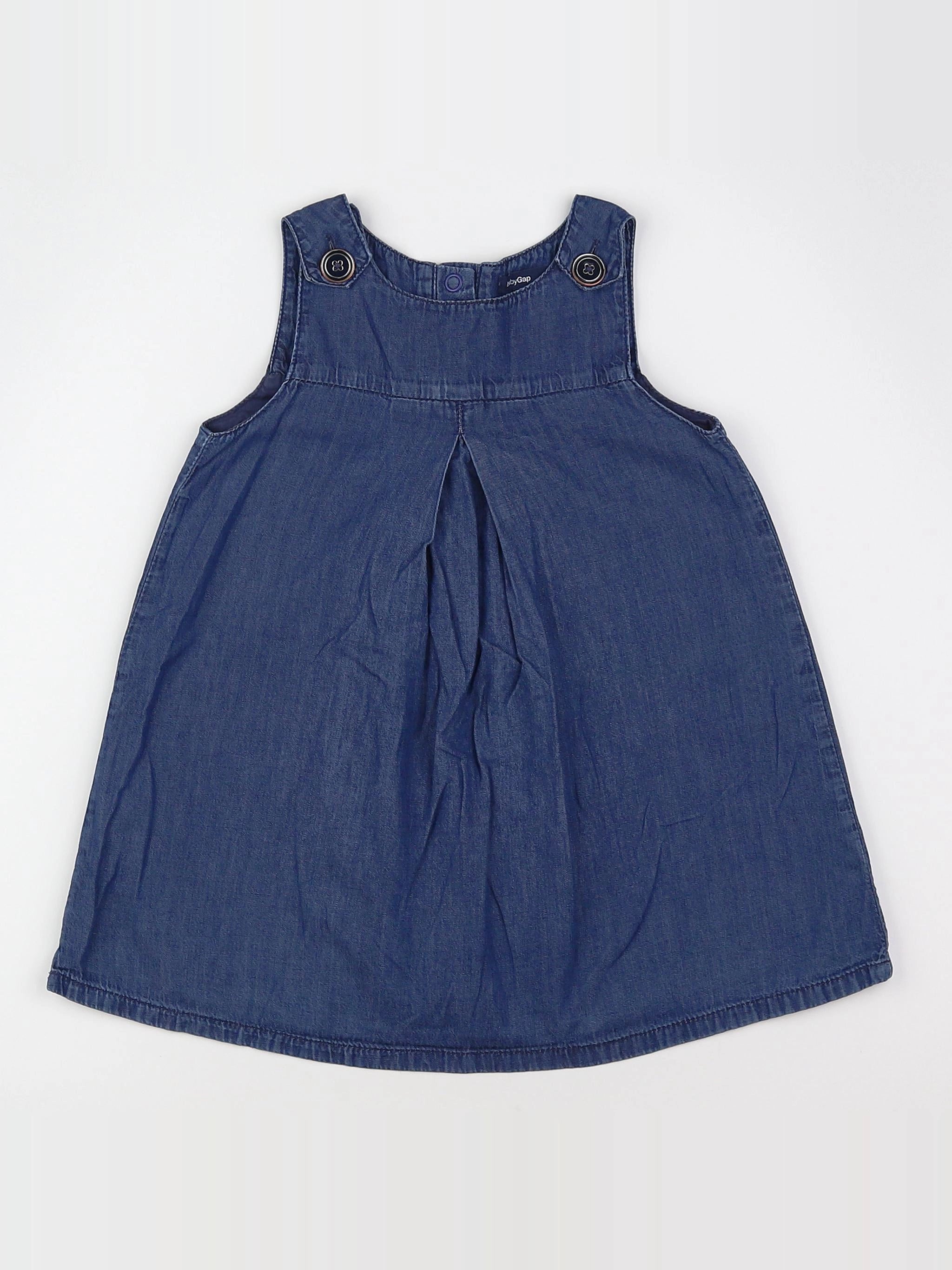 GAP - robe bleu - 2 ans