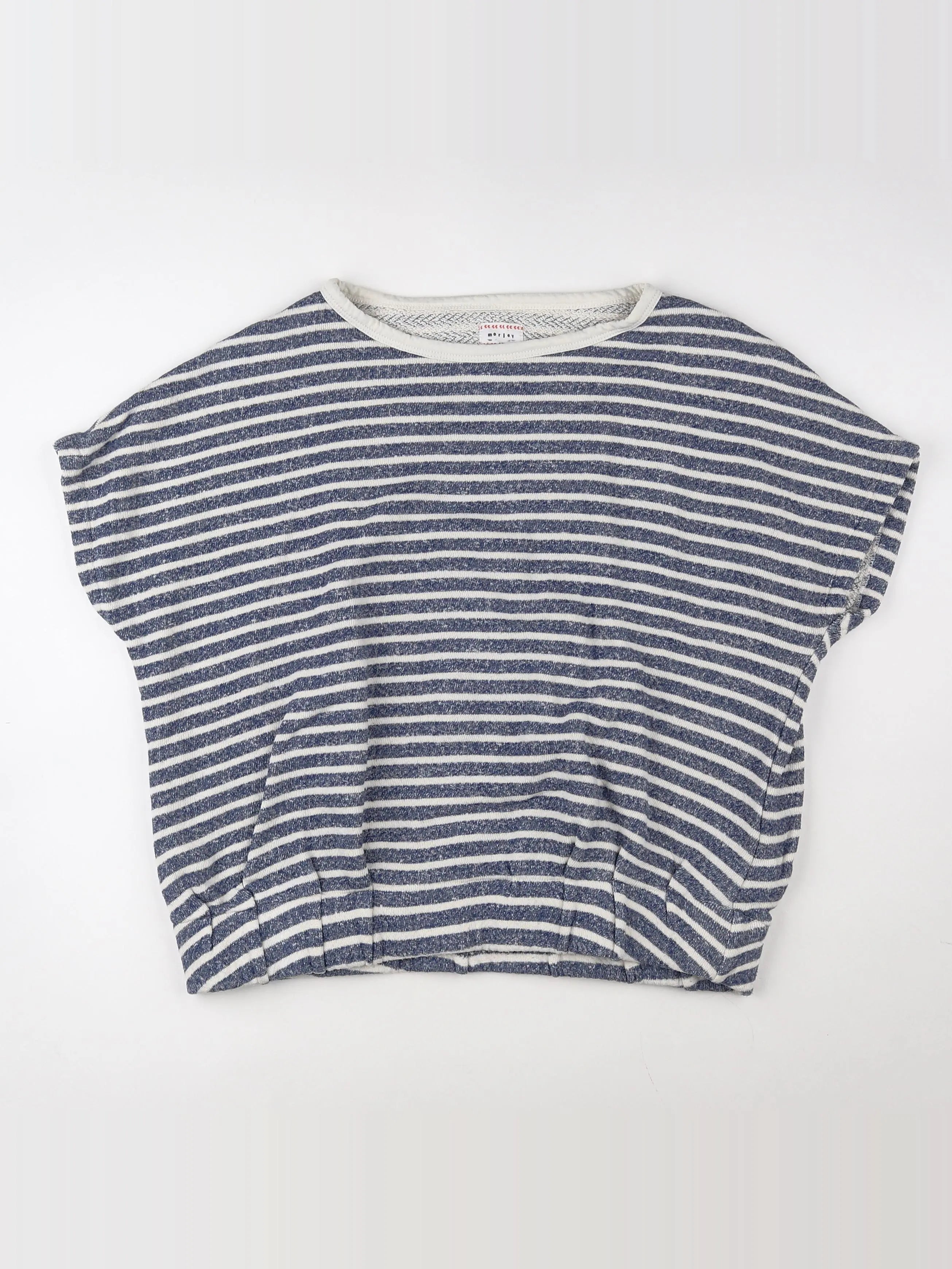 Morley - sweat bleu, blanc - 10 ans