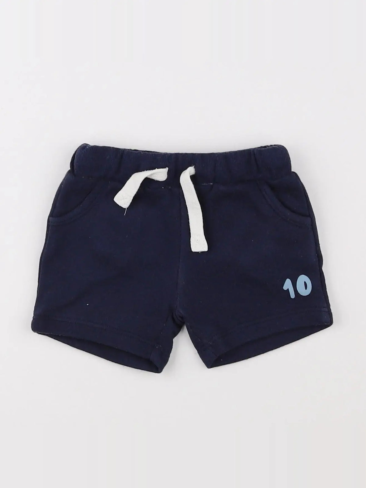 La Redoute - short bleu - 3 mois