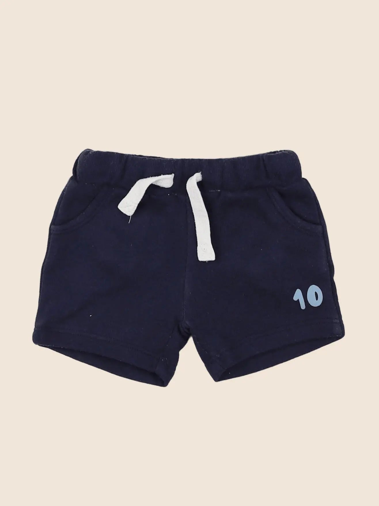 La Redoute - short bleu - 3 mois