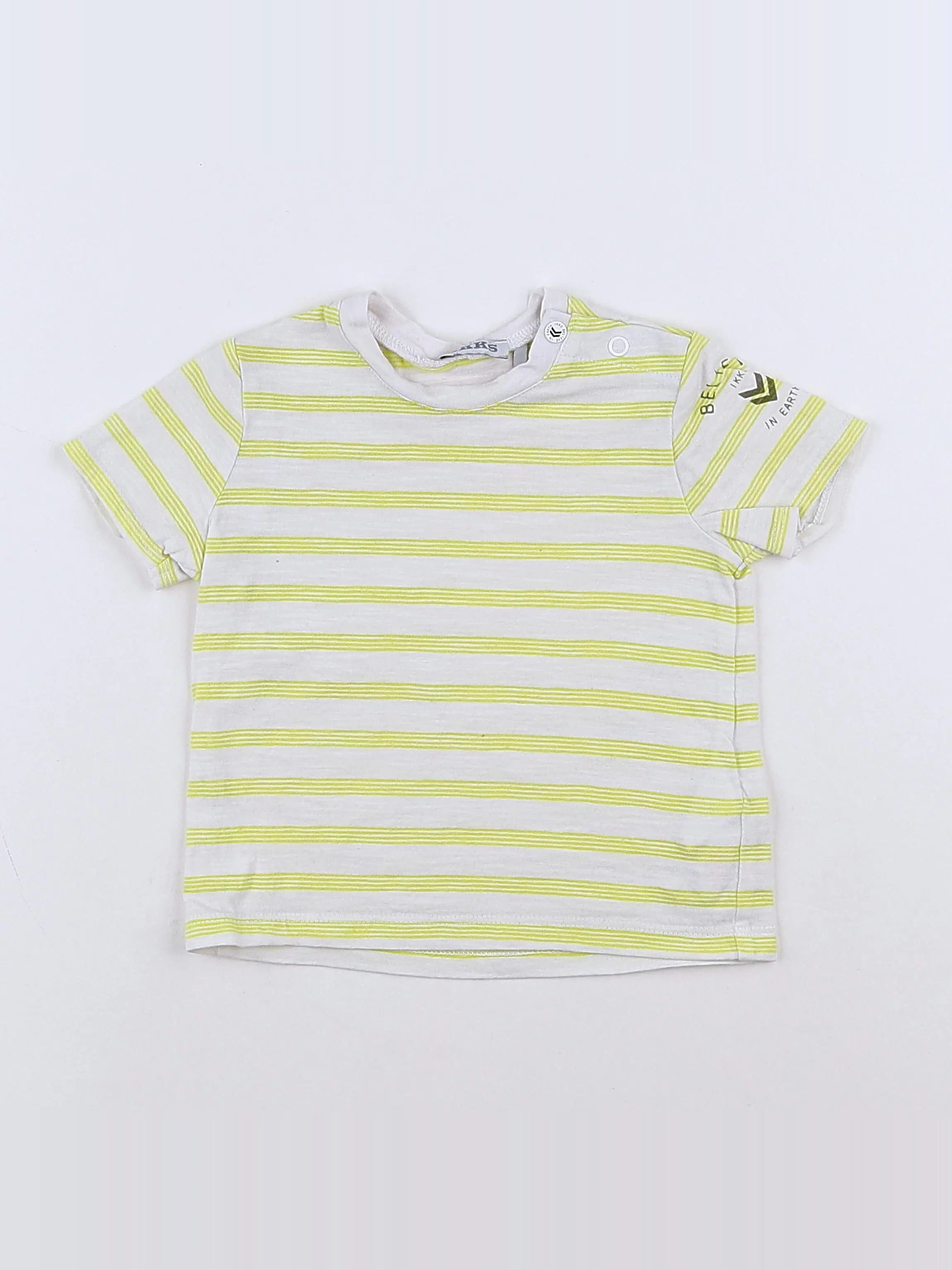 IKKS - tee-shirt beige - 12 mois