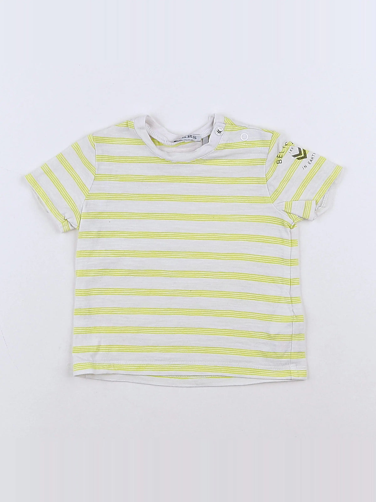 IKKS - tee-shirt beige - 12 mois