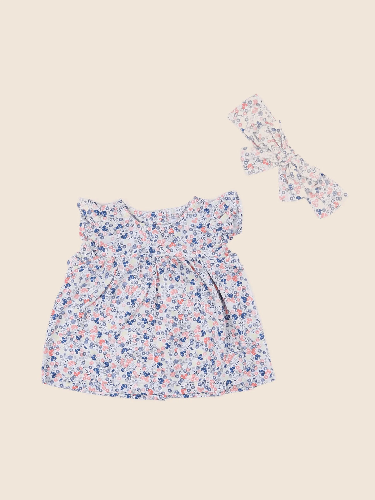 Vertbaudet - blouse multicolore - 3 mois
