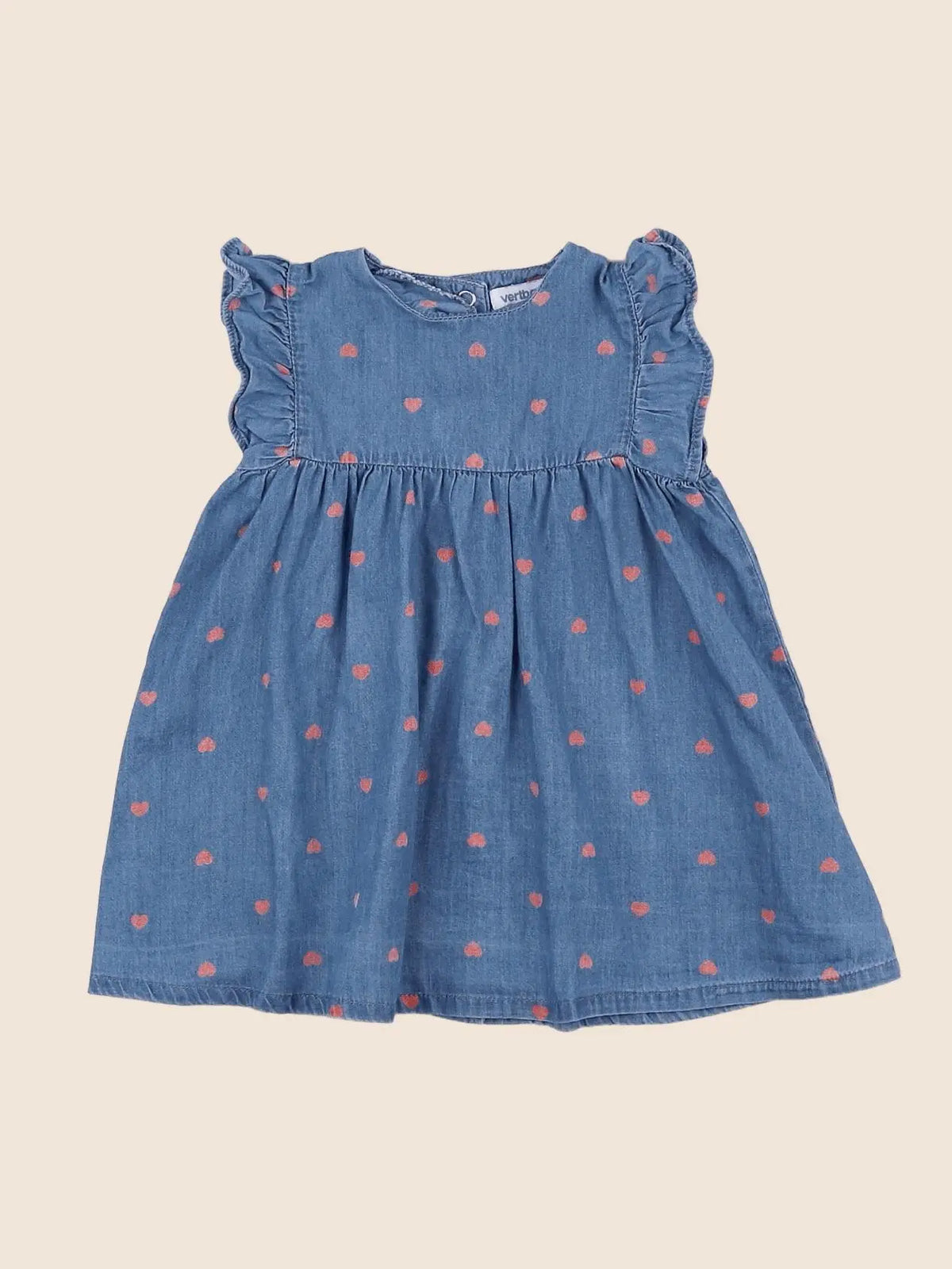 Vertbaudet - robe bleu - 9 mois