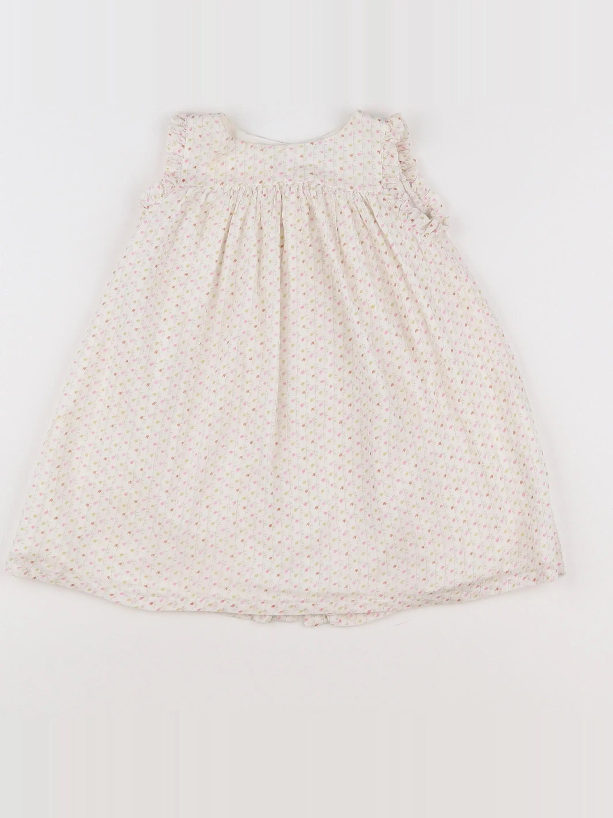 Boutchou - robe blanc - 12 mois