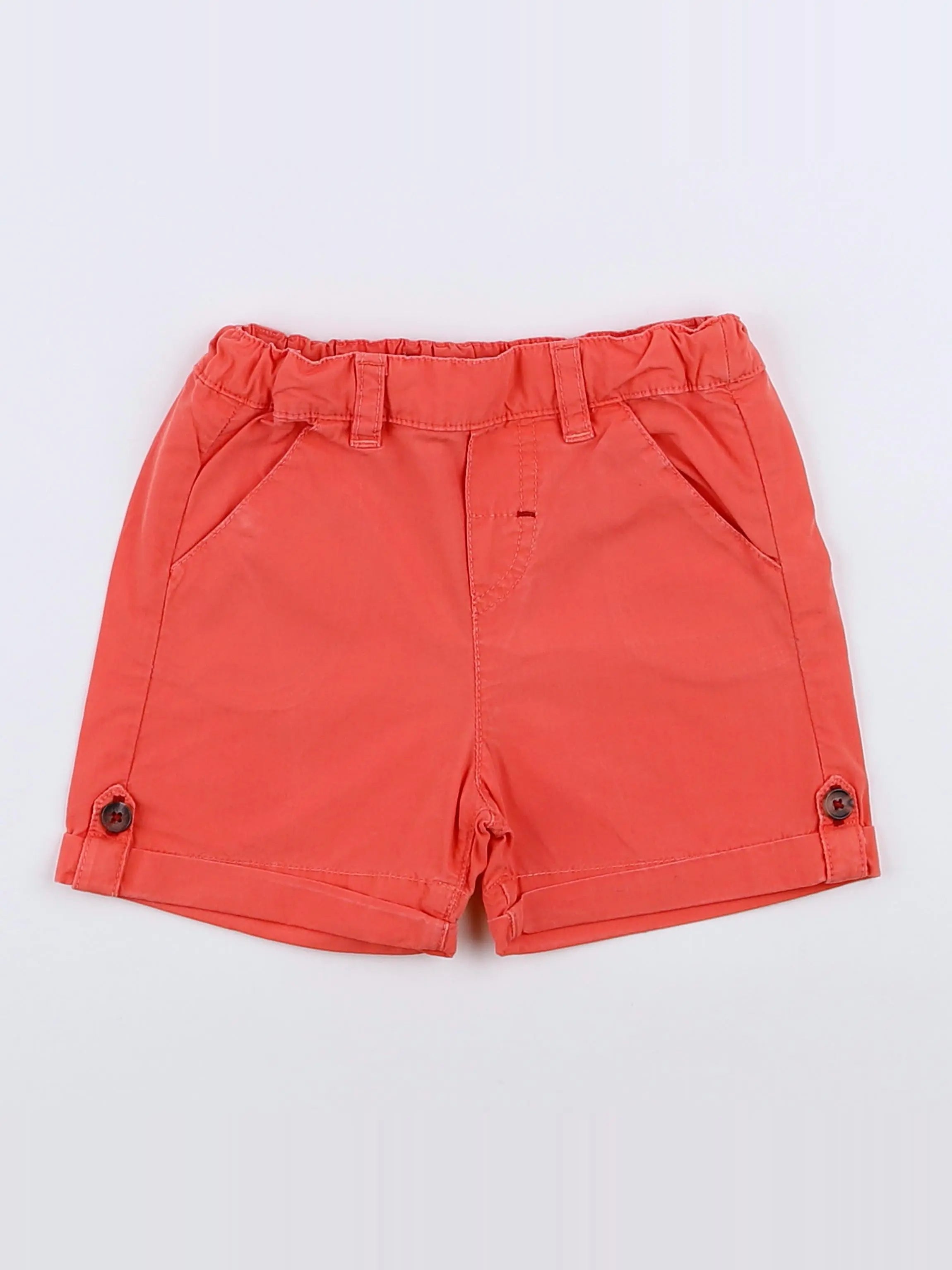 Tartine & Chocolat - short orange - 12 mois