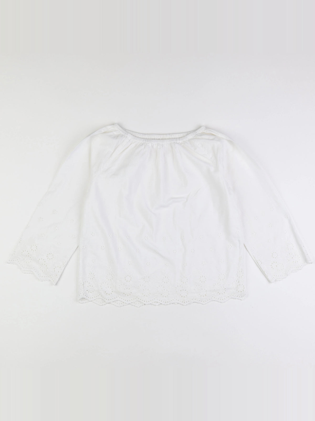 Monoprix - blouse blanc - 12 ans