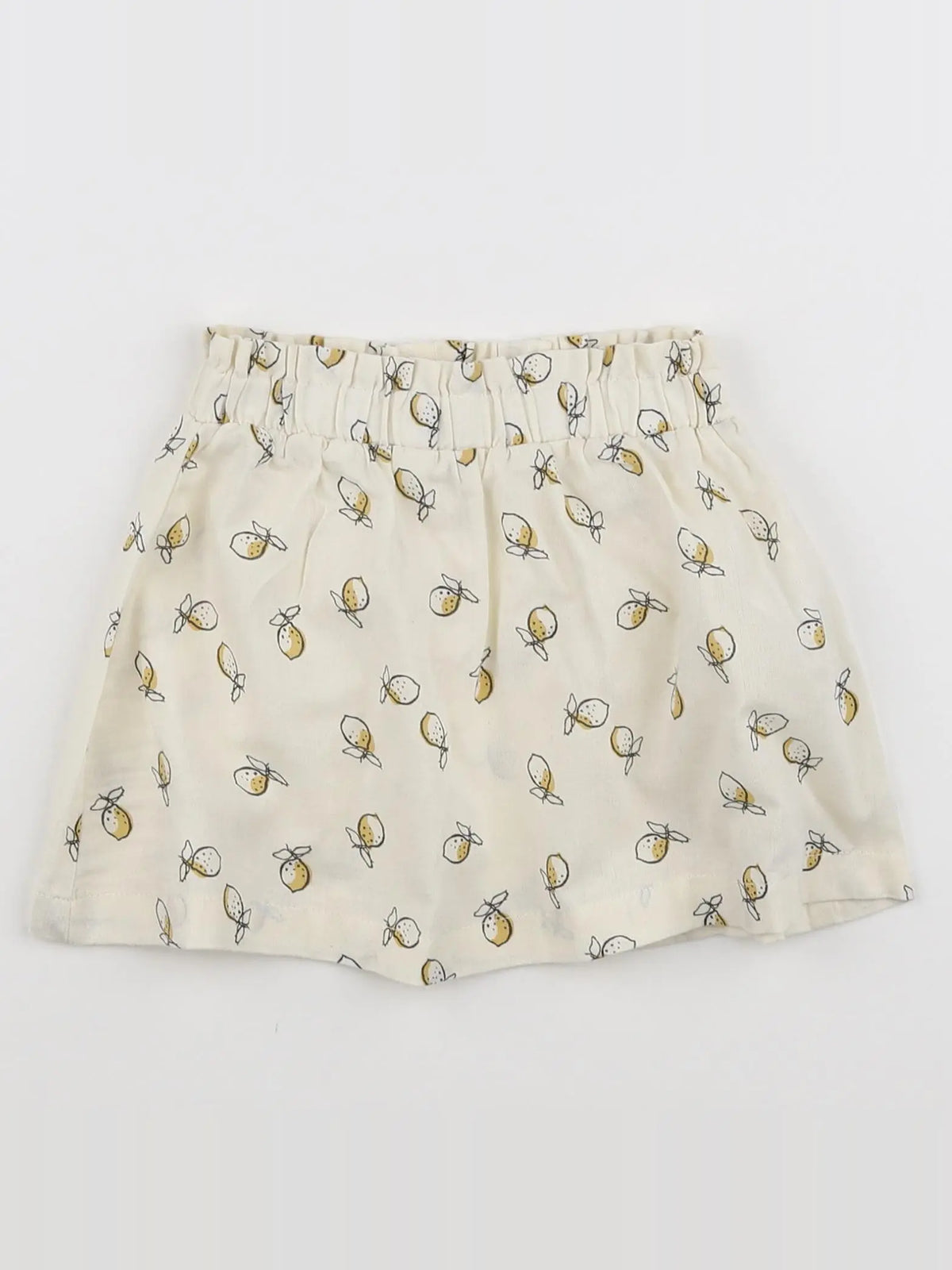 Vertbaudet - jupe beige - 2 ans