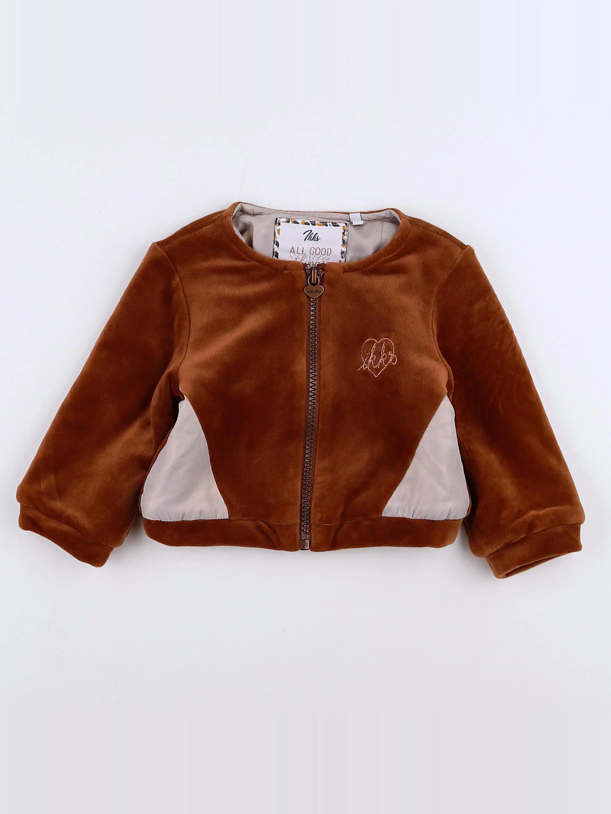 IKKS - veste marron - 12 mois