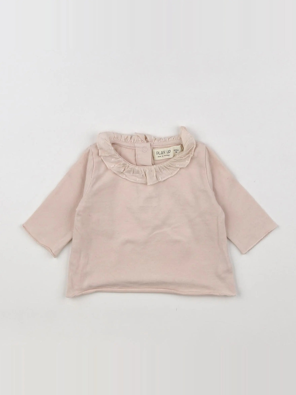 Play Up - tee-shirt rose - 3 mois