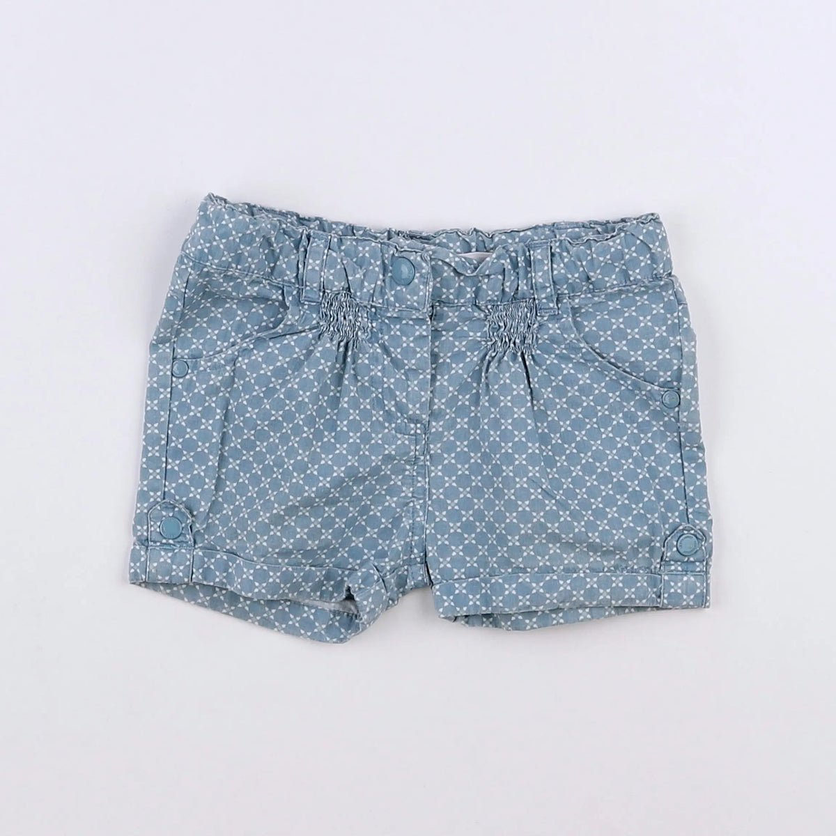 Vertbaudet - short vert - 9 mois