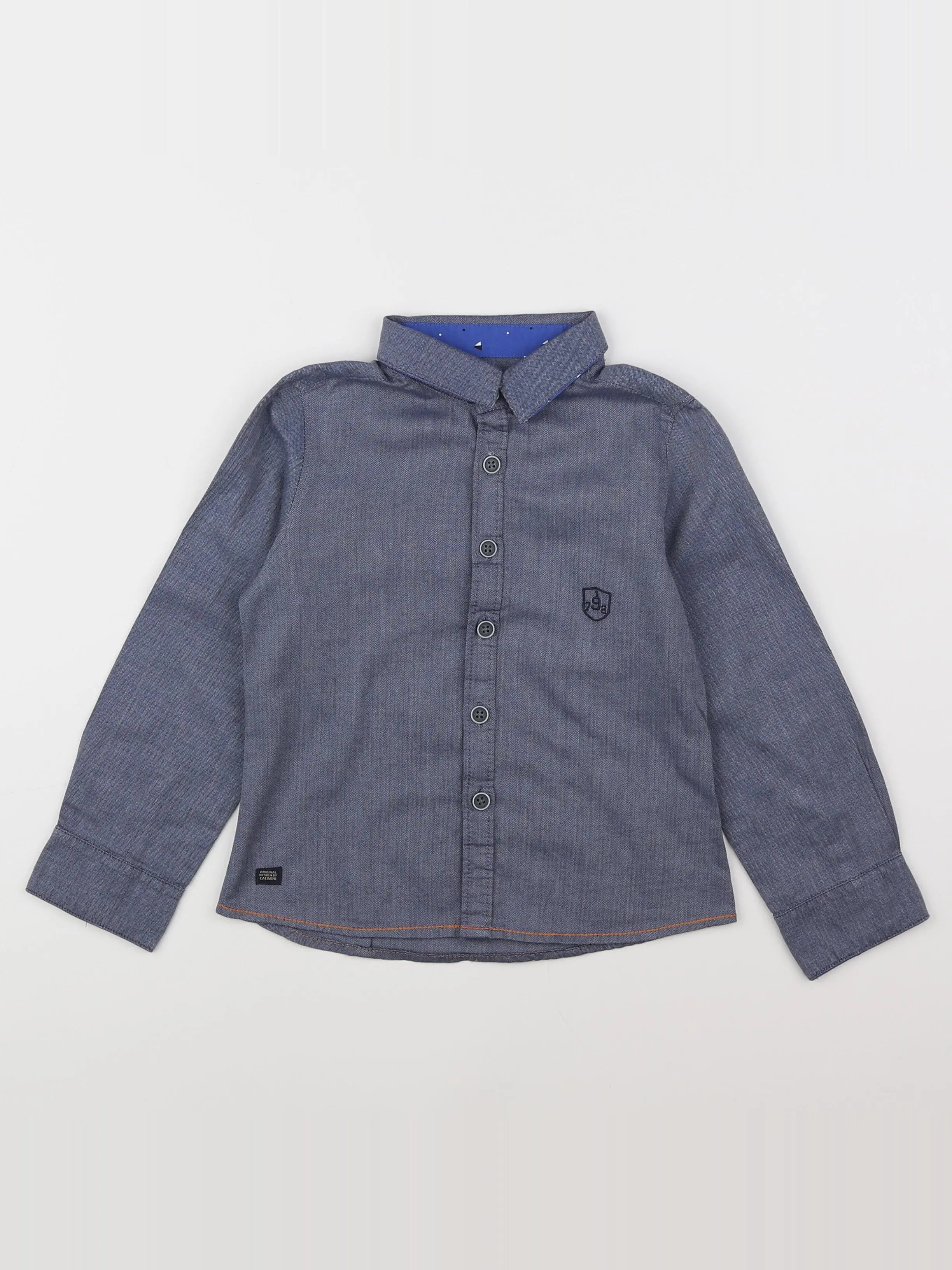 Catimini - chemise bleu - 3 ans