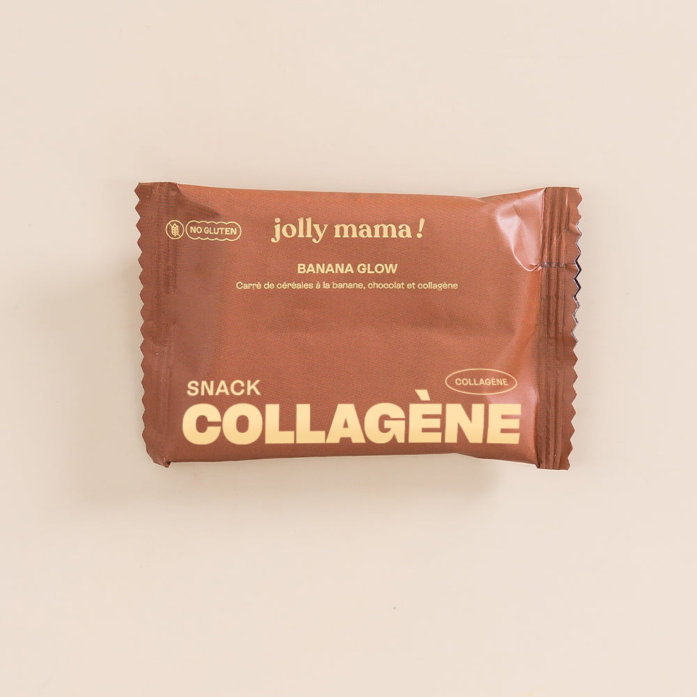 Sachet d'un snack collagène Banane chocolat