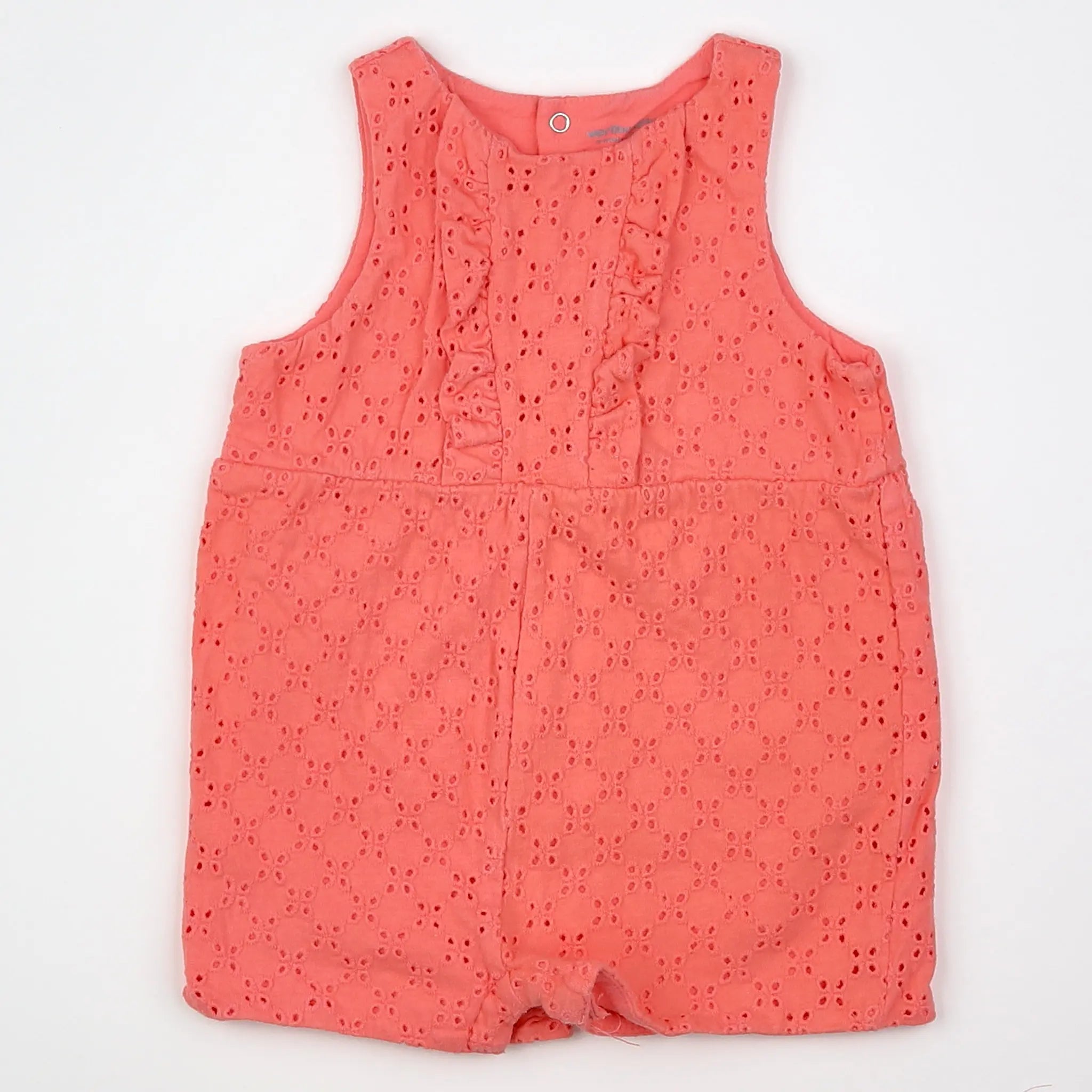 Vertbaudet - combinaison rose - 9 mois