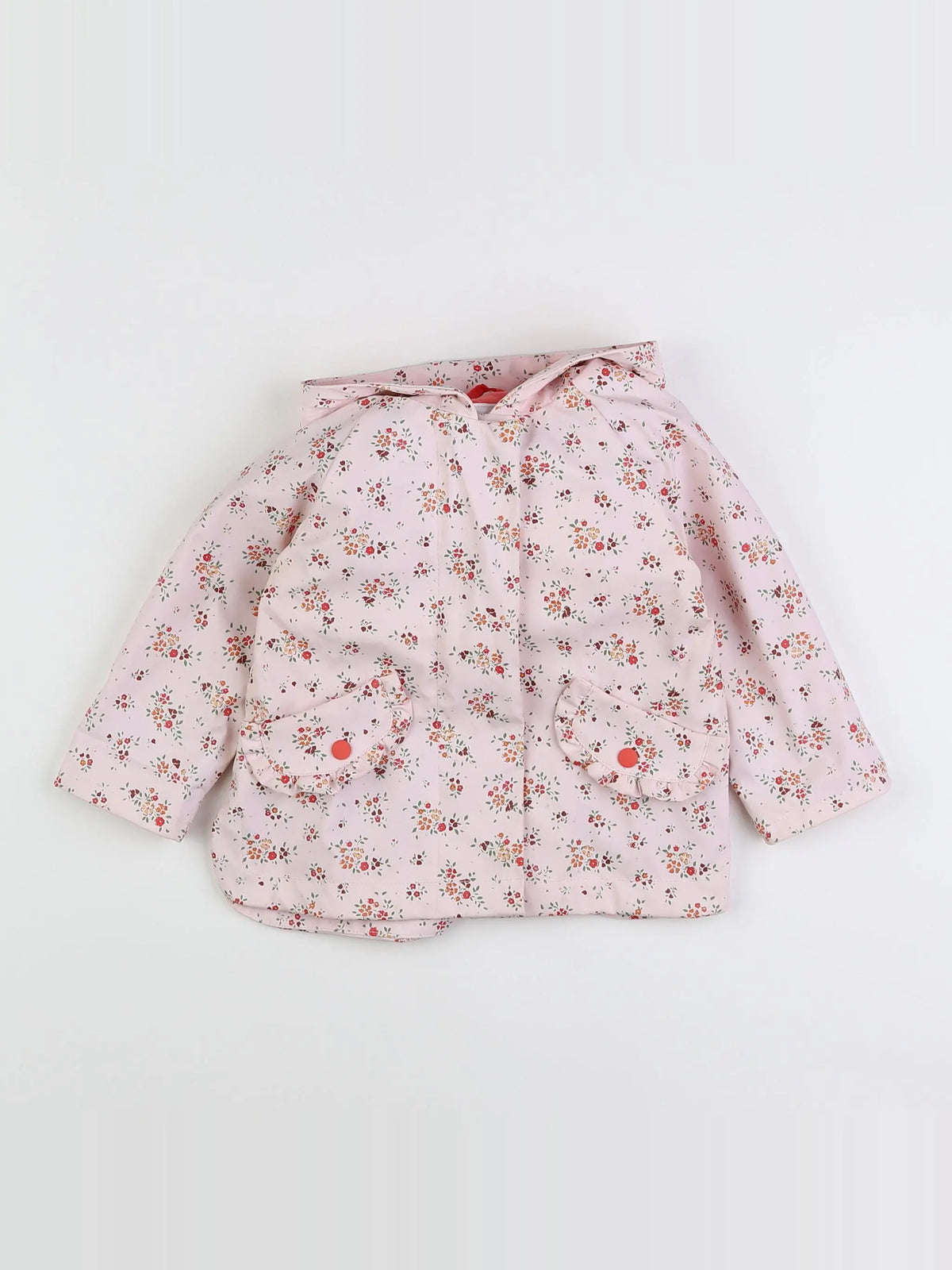 Vertbaudet - imperméable rose - 18 mois