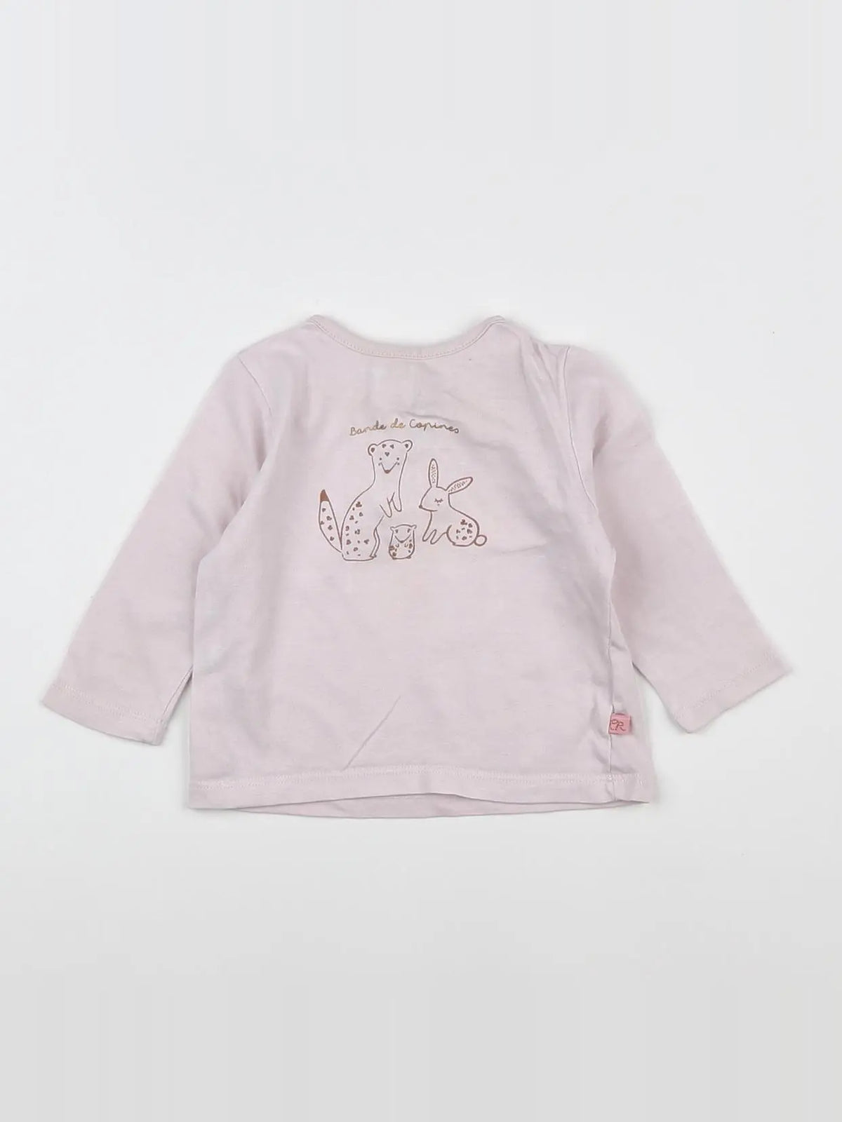Cadet Rousselle - tee-shirt rose - 6 mois