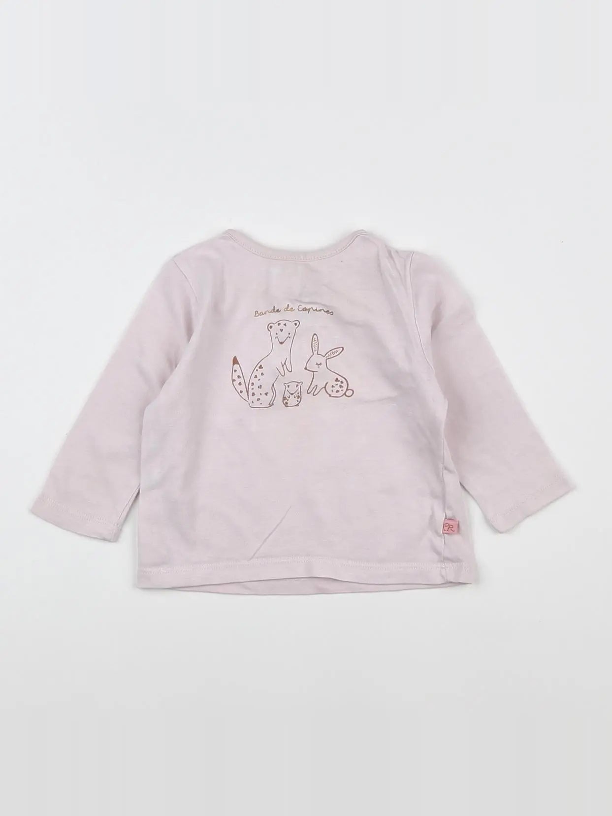 Cadet Rousselle - tee-shirt rose - 6 mois