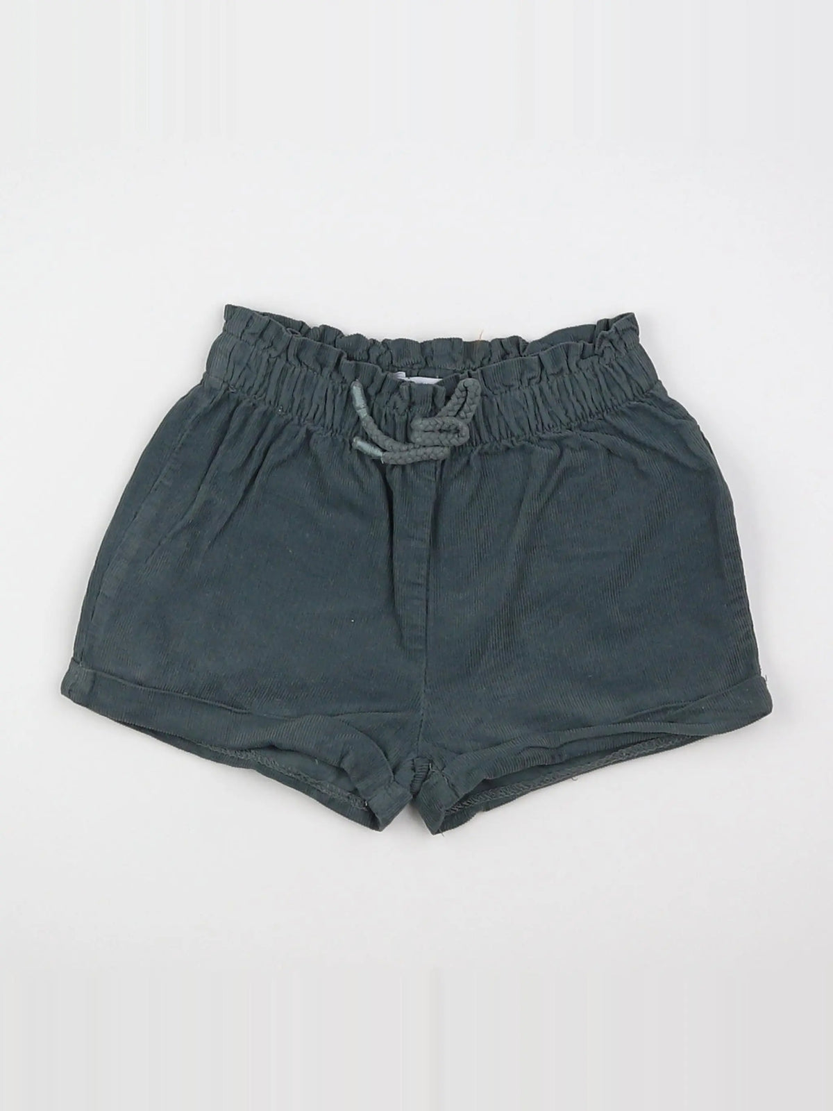 Vertbaudet - short vert - 9 mois