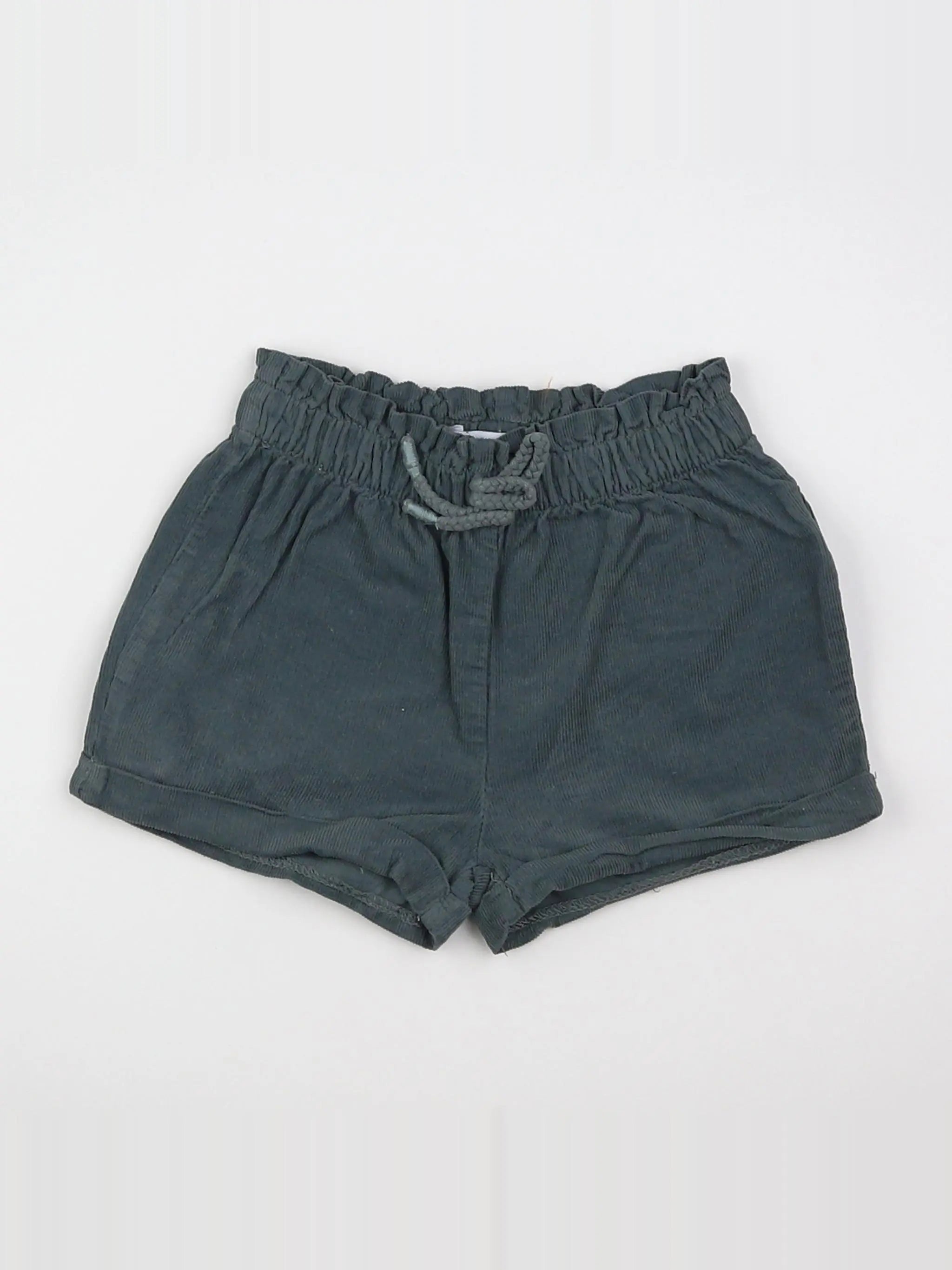 Vertbaudet - short vert - 9 mois