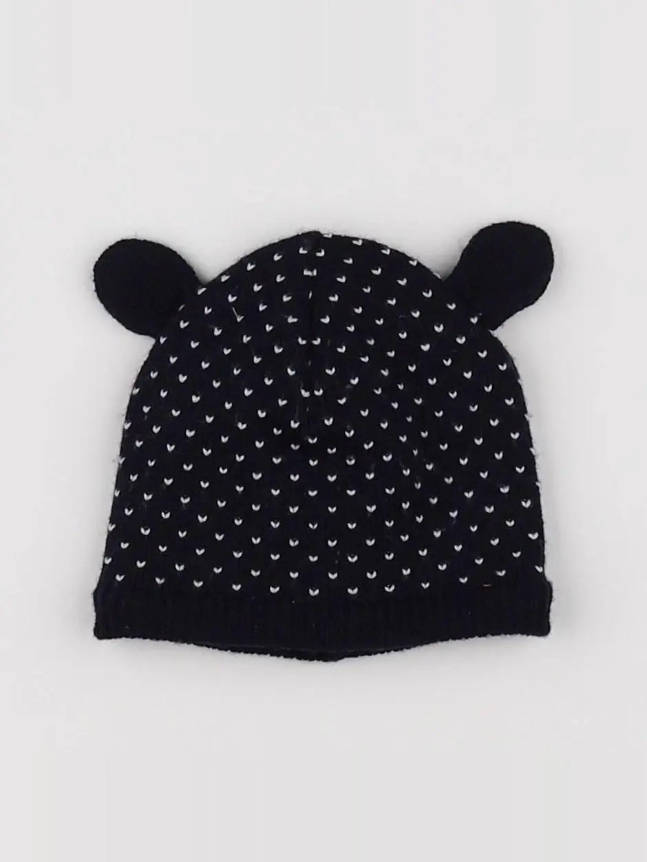 Petit Bateau - bonnet bleu, blanc - 6 mois