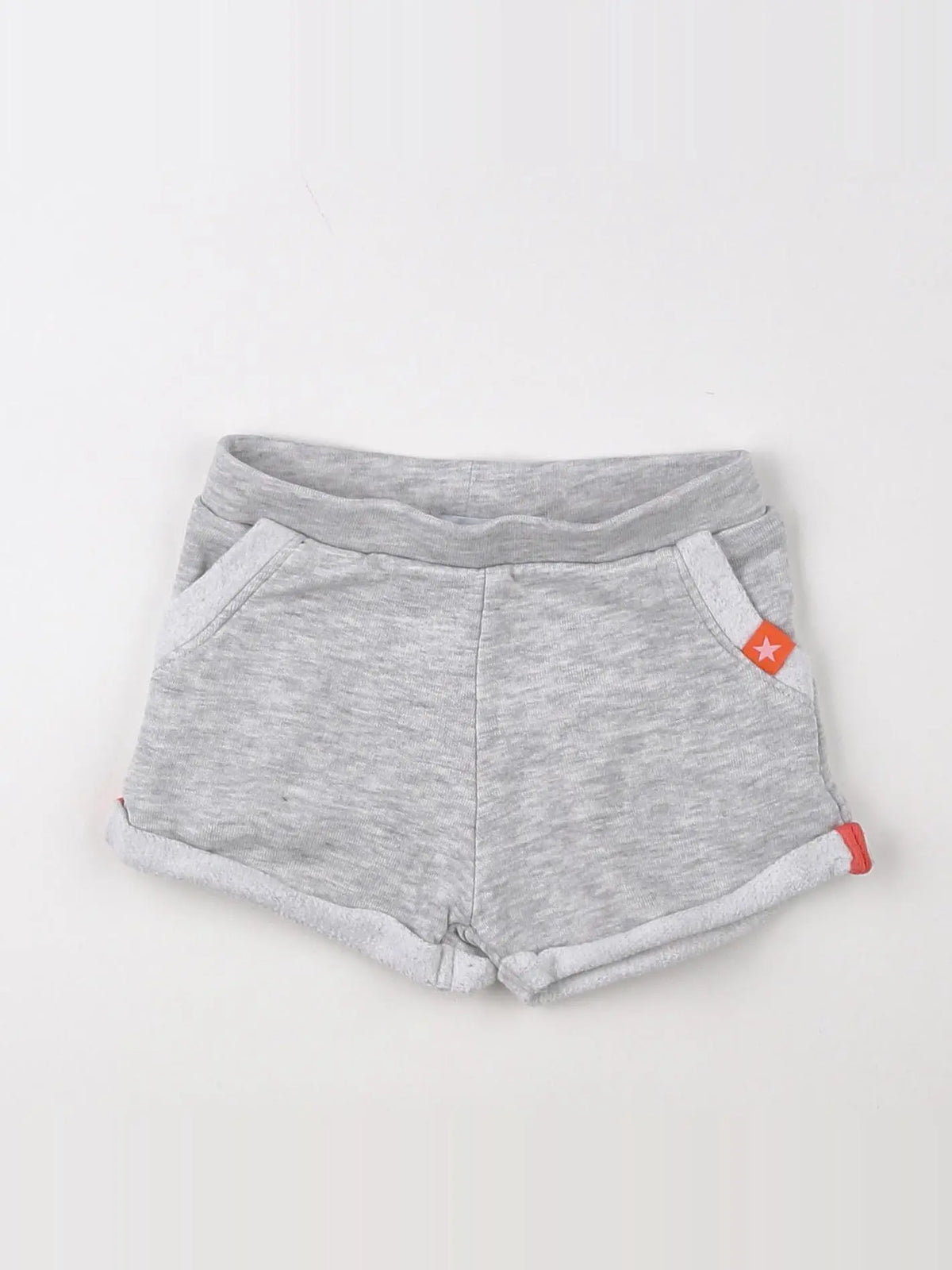 Vertbaudet - short gris - 9 mois