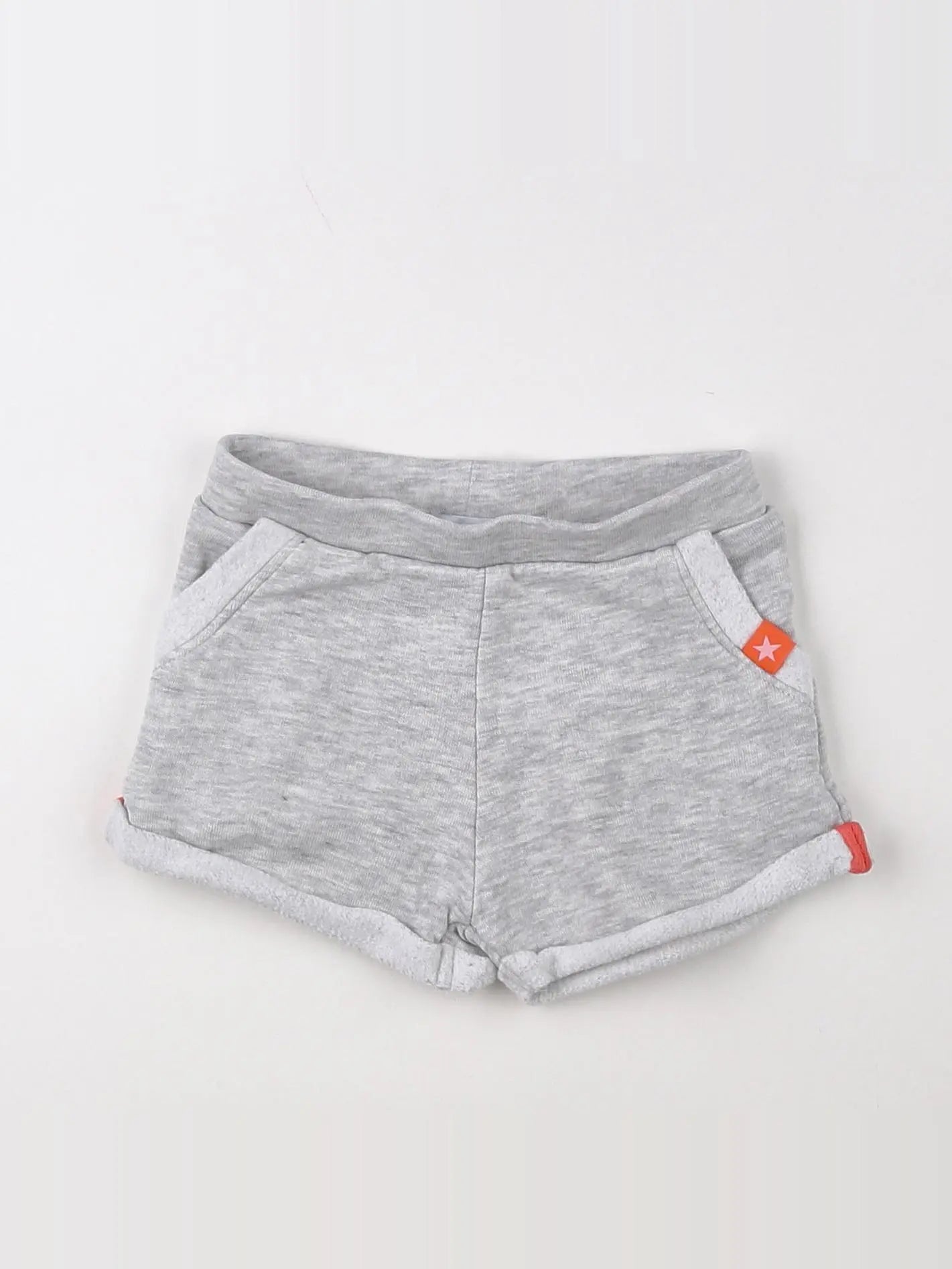 Vertbaudet - short gris - 9 mois
