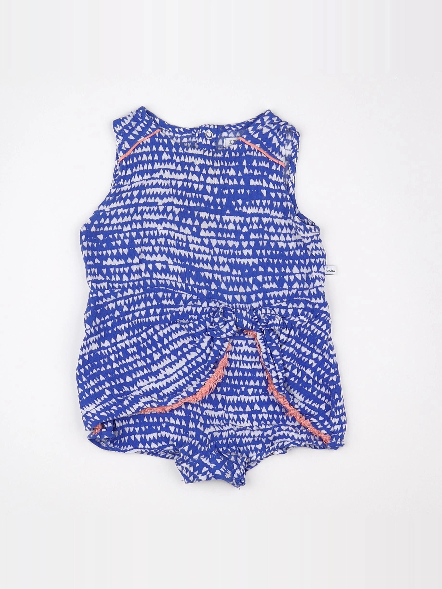 IKKS - combinaison bleu - 12 mois