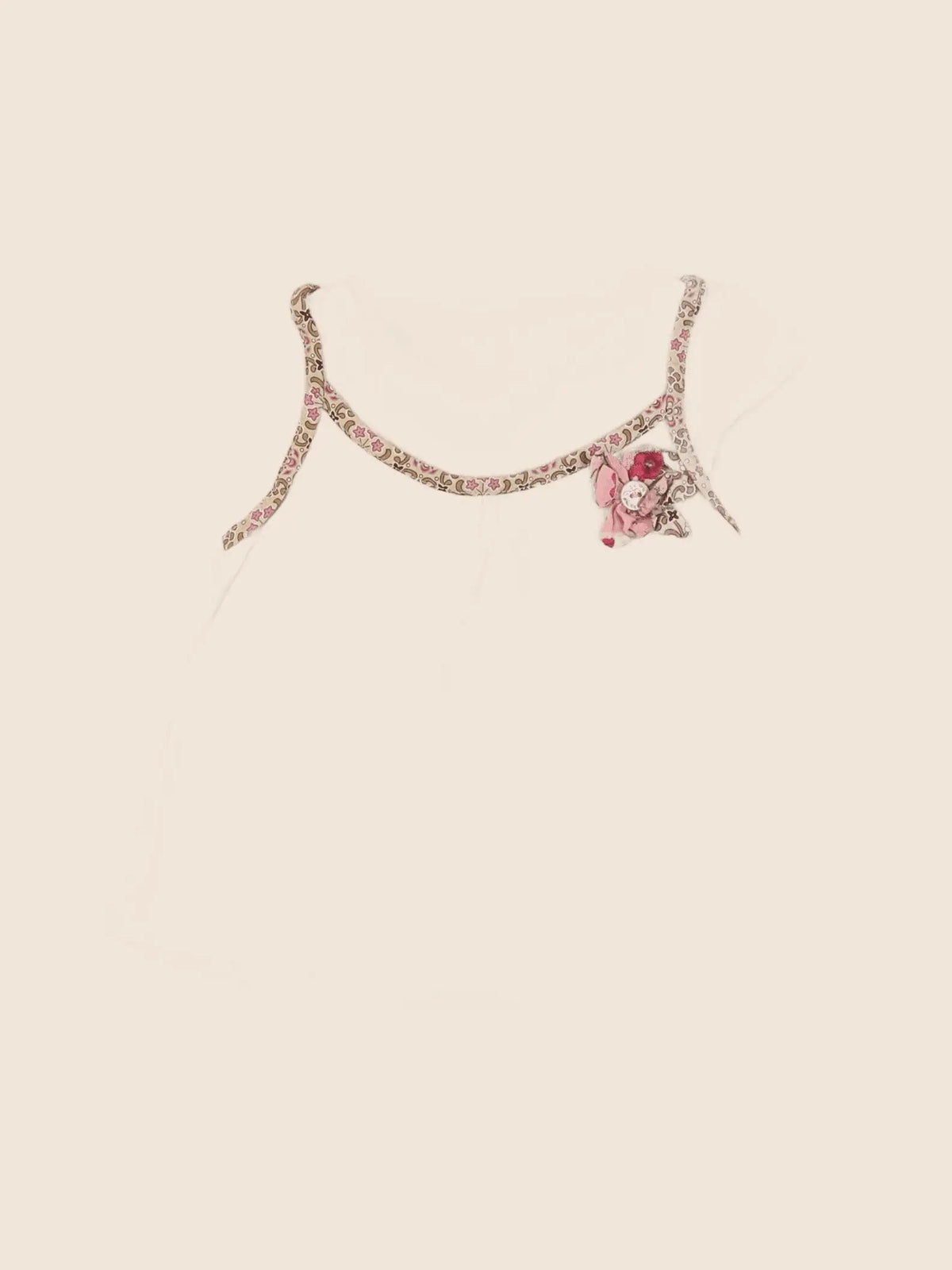 Kenzo - tee-shirt beige, rose - 18 mois