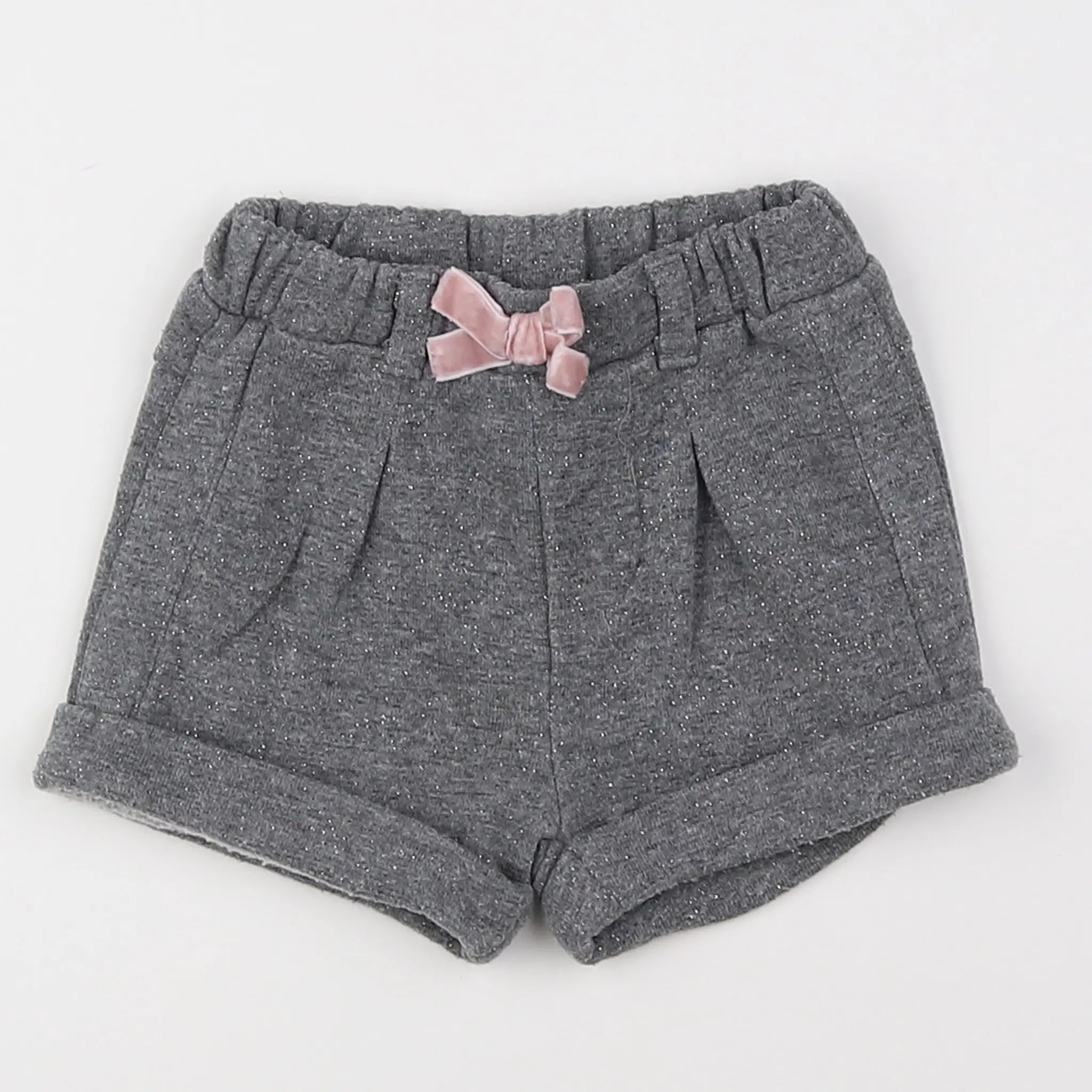 Vertbaudet - short gris - 3 mois