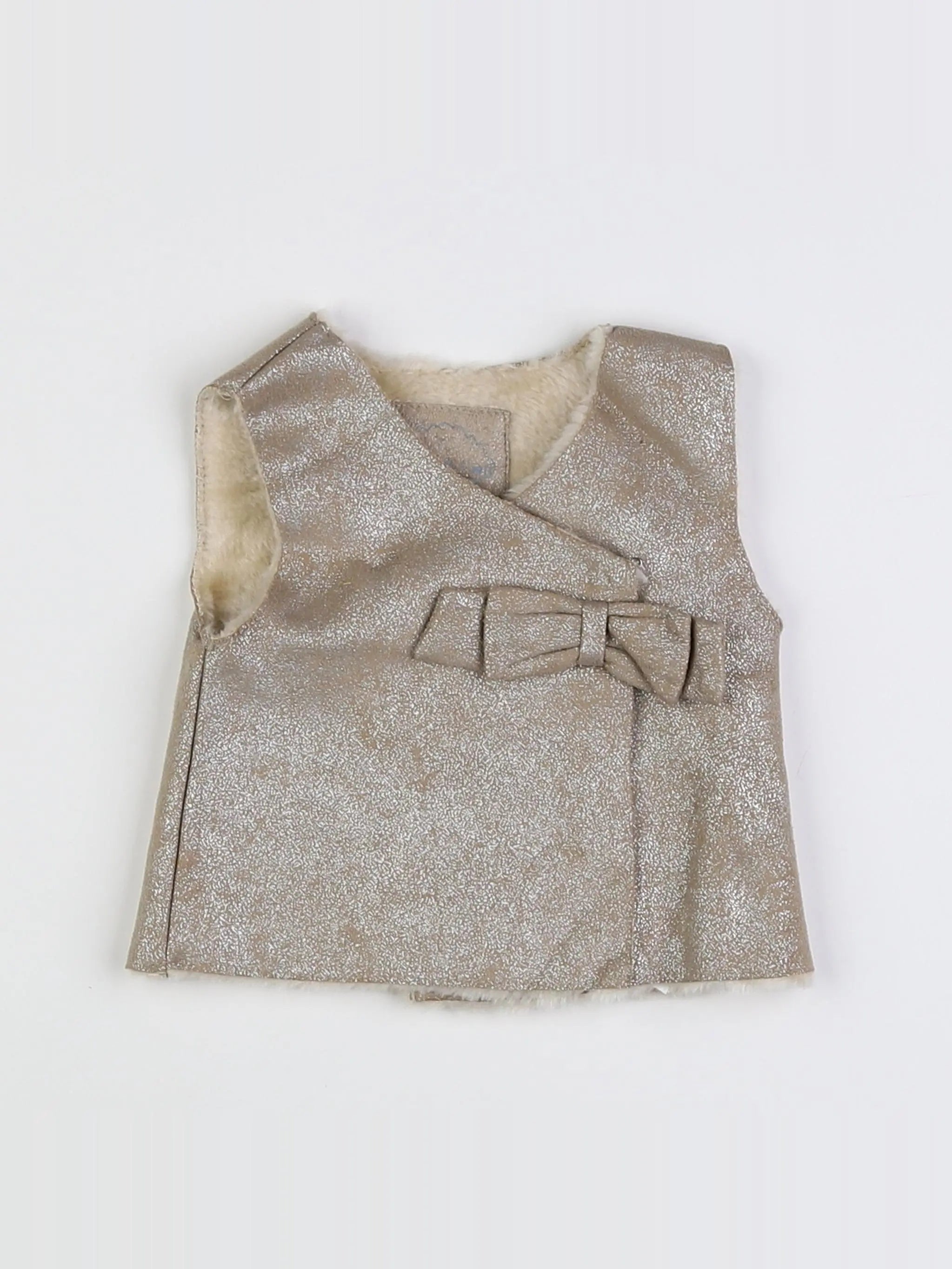 Tape à l'oeil - gilet beige - 3 mois