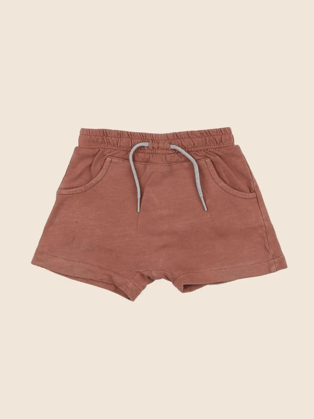 Vertbaudet - short marron - 12 mois