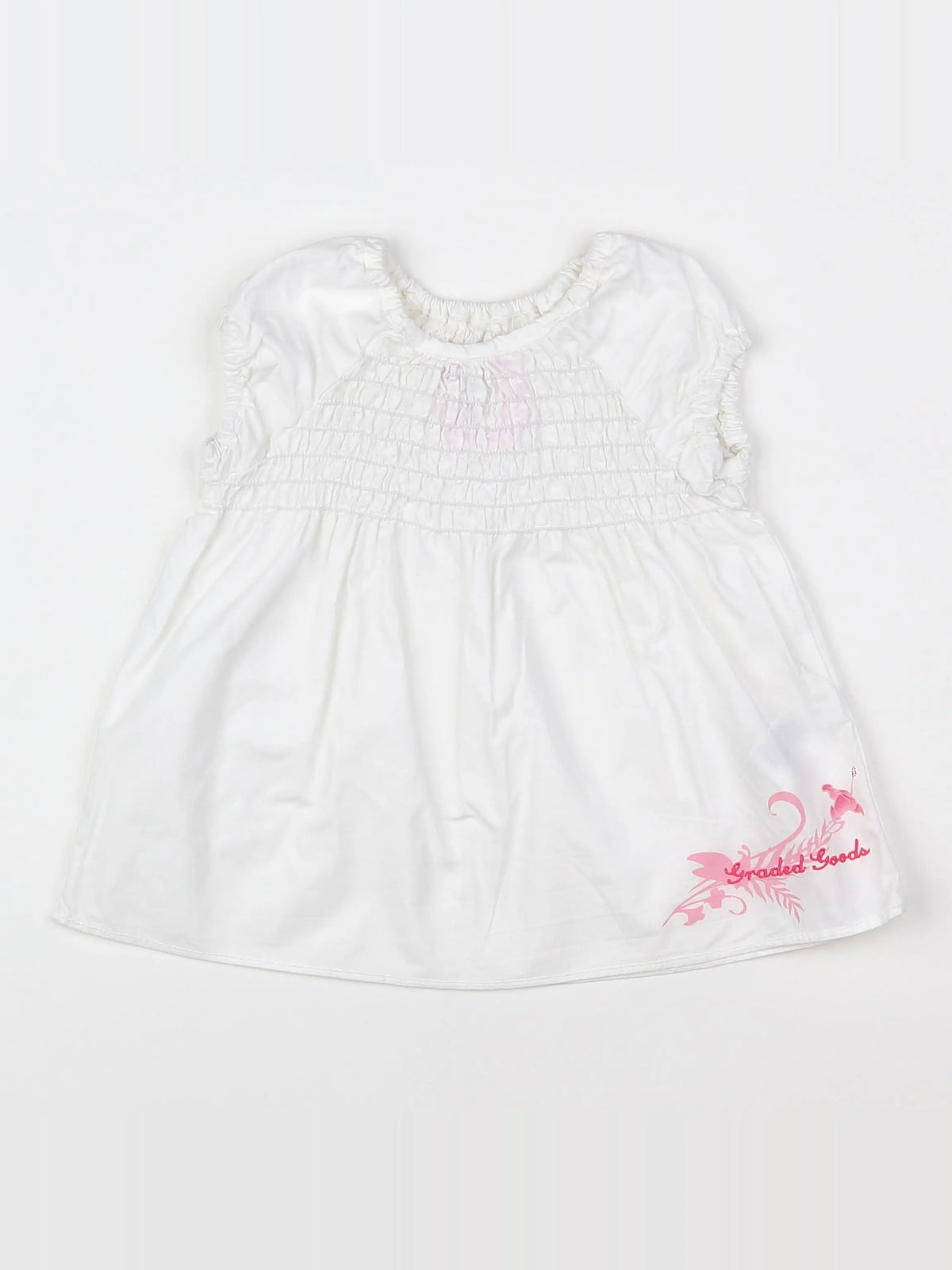H&M - robe blanc - 3 mois