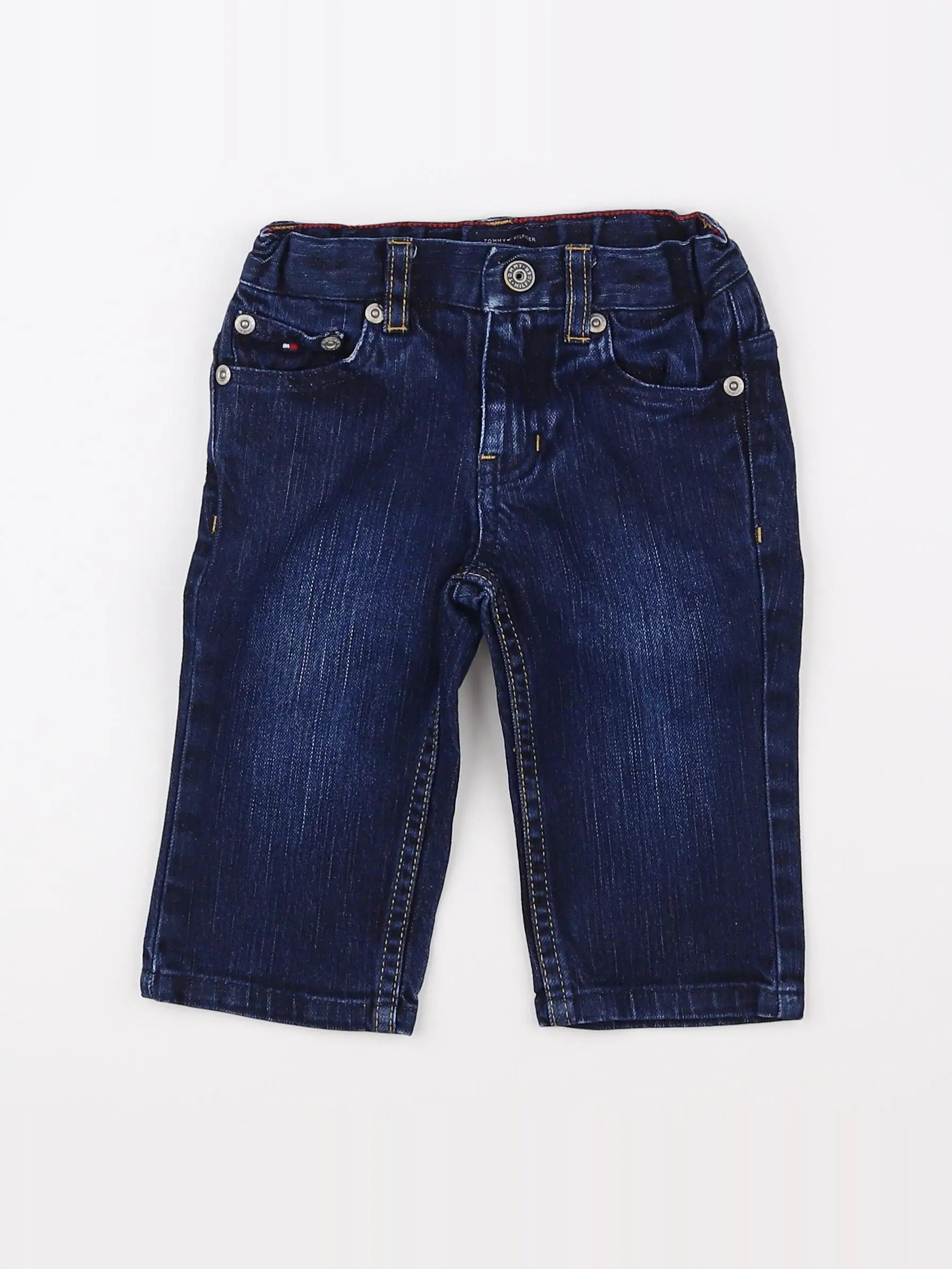 Tommy Hilfiger - jean bleu - 9/12 mois