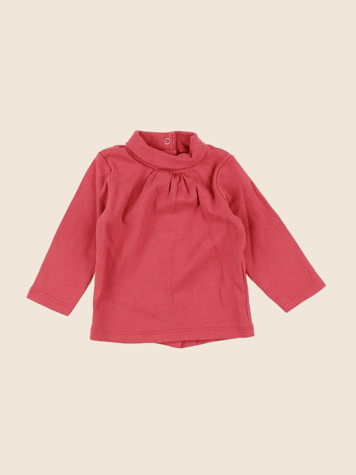 Vertbaudet - sous-pull rose - 3 mois
