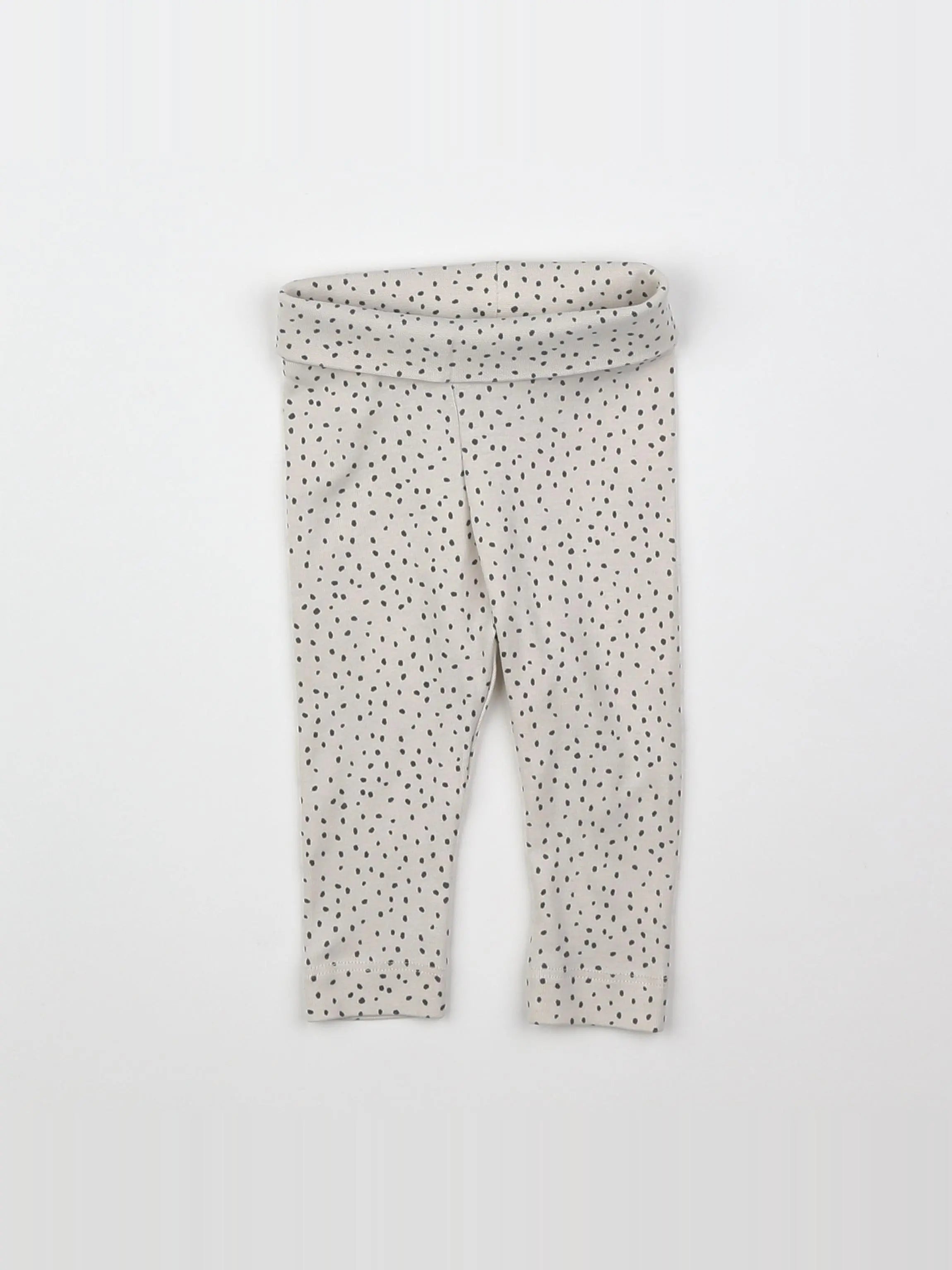 H&M - legging beige - 4/6 mois