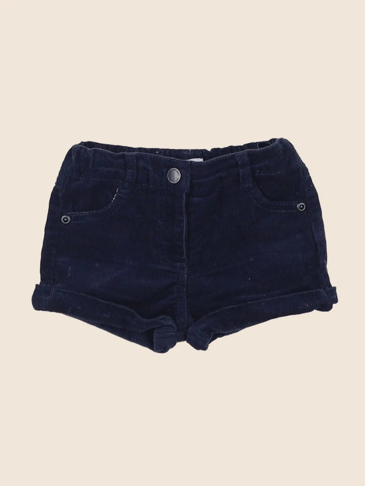Vertbaudet - short bleu - 6 mois